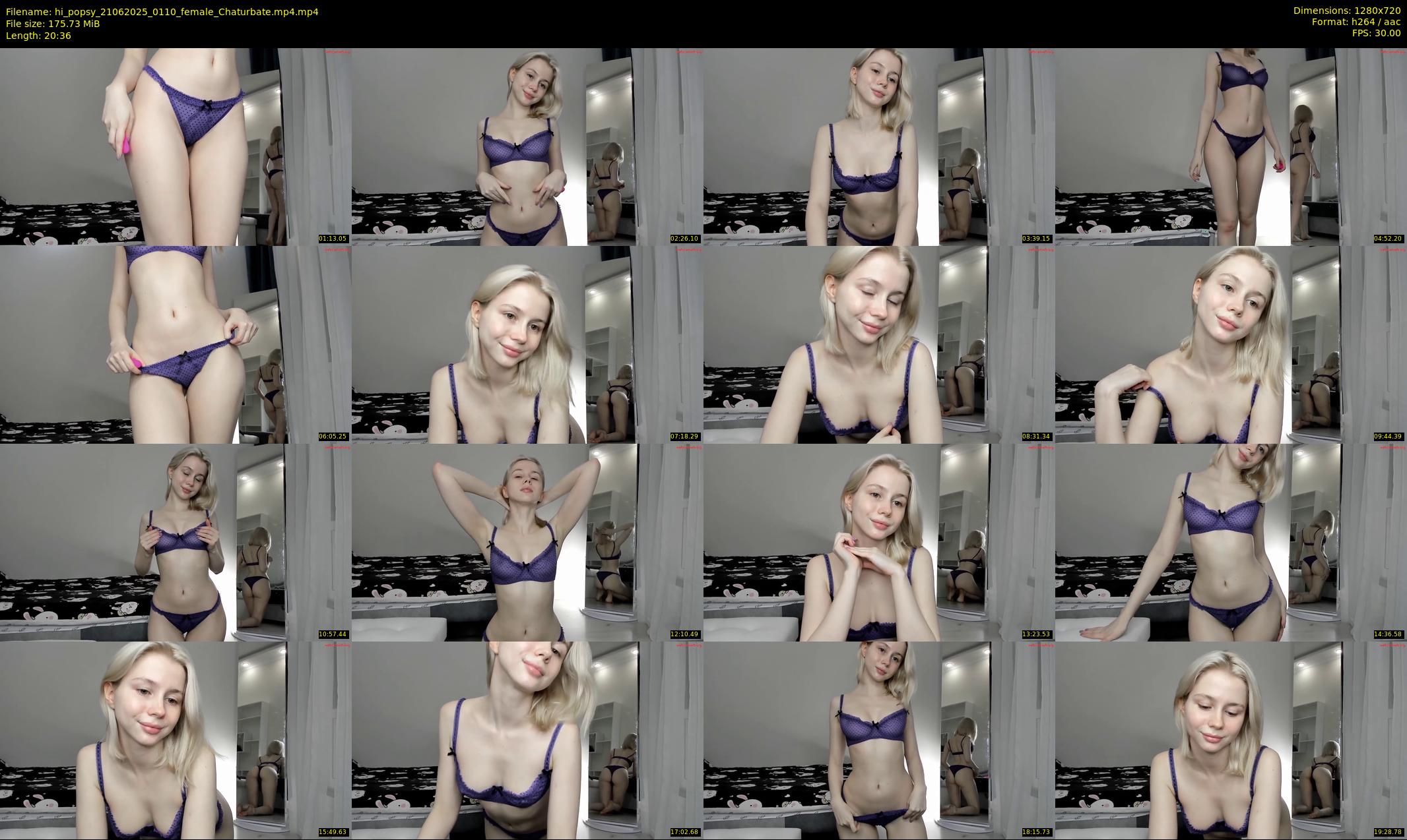 hi_popsy — 21 minute Chaturbate female cam show recording, 720p, Jun 21, 2025