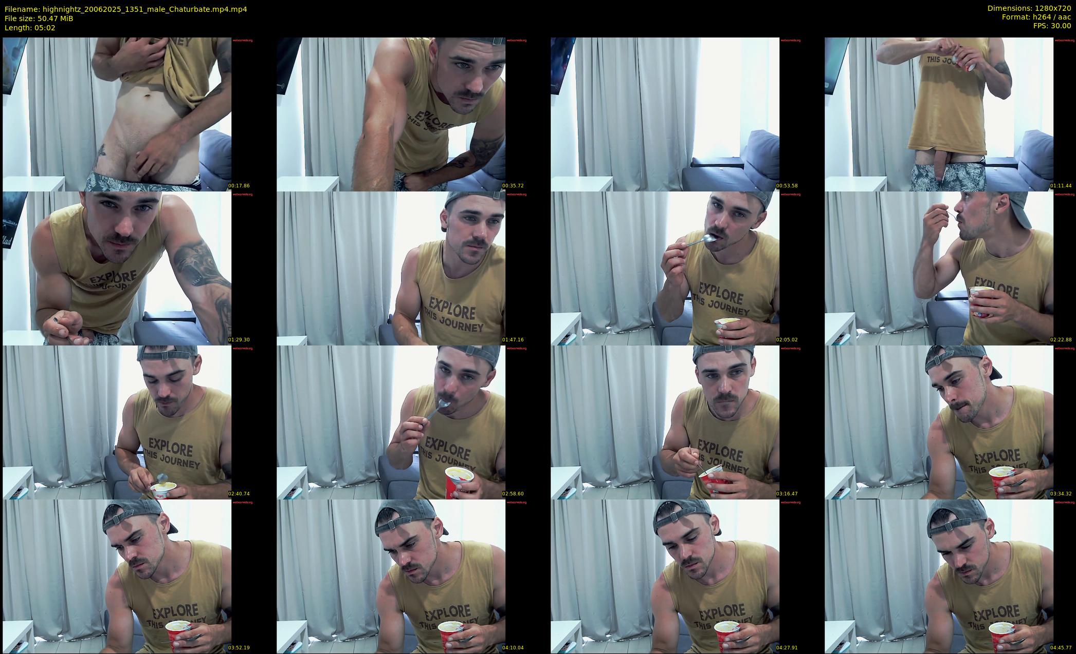 highnightz — 6 minute Chaturbate male cam show recording, 720p, Jun 20, 2025