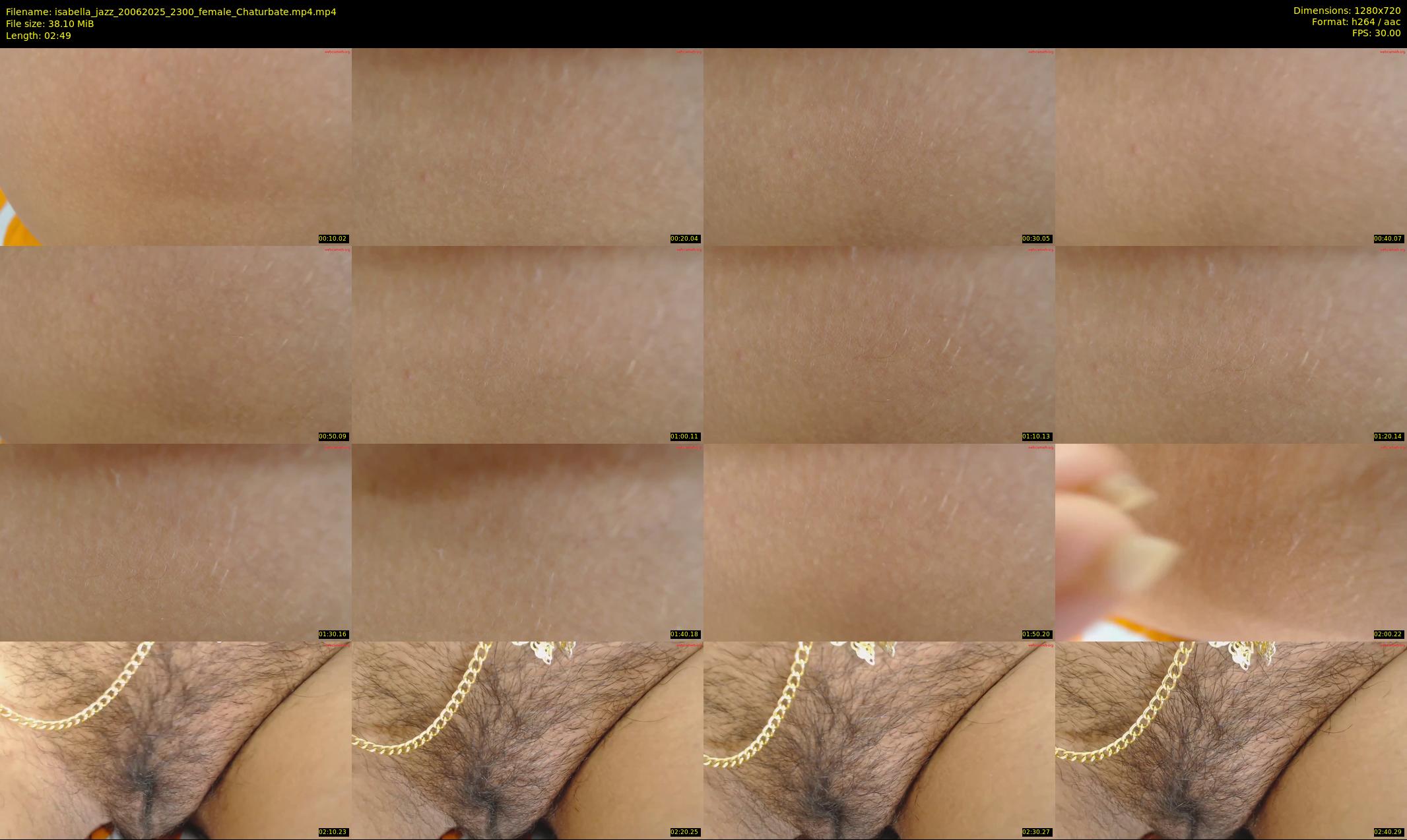 isabella_jazz — 3 minute Chaturbate female cam show recording, 720p, Jun 20, 2025