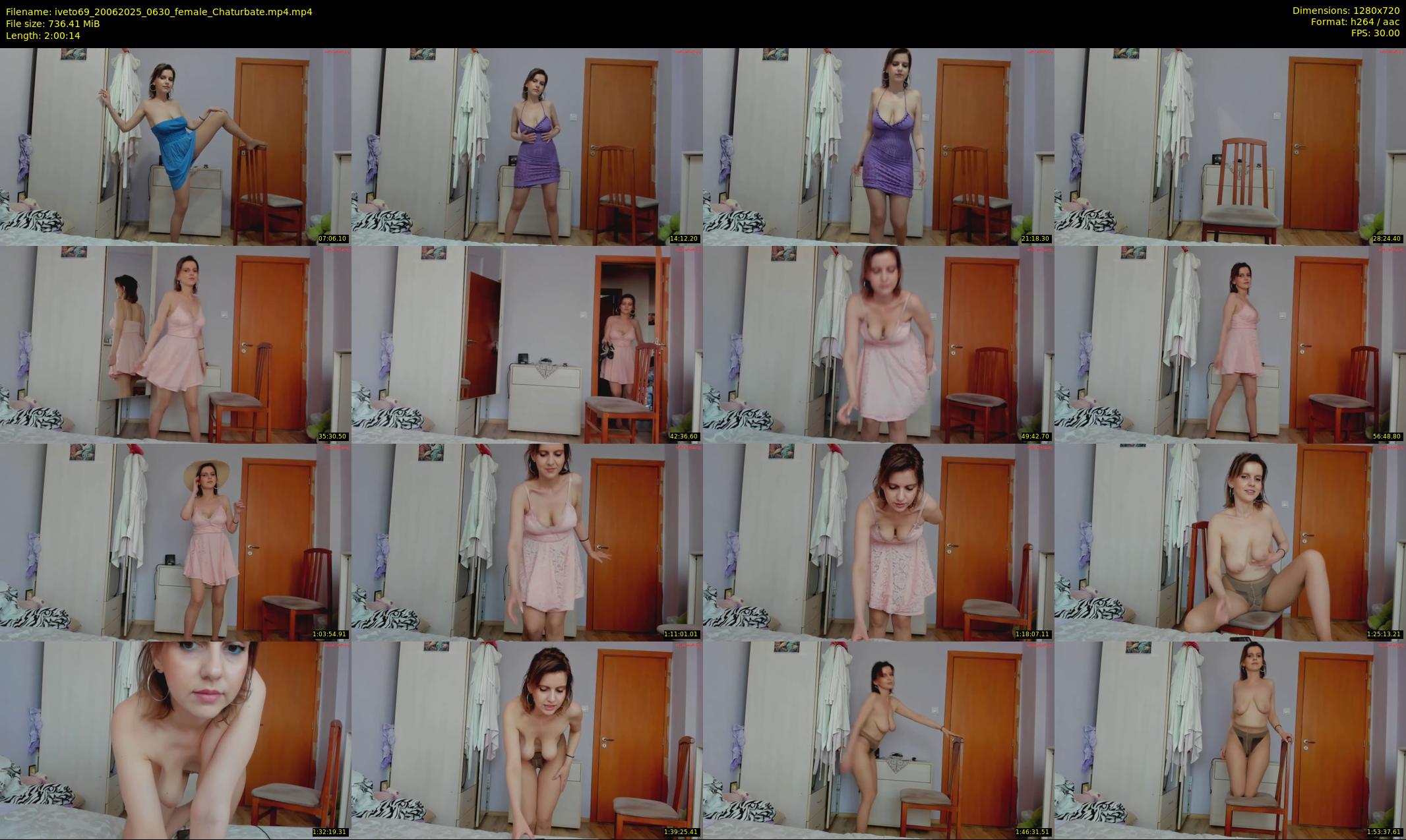 iveto69 — 121 minute Chaturbate female cam show recording, 720p, Jun 20, 2025