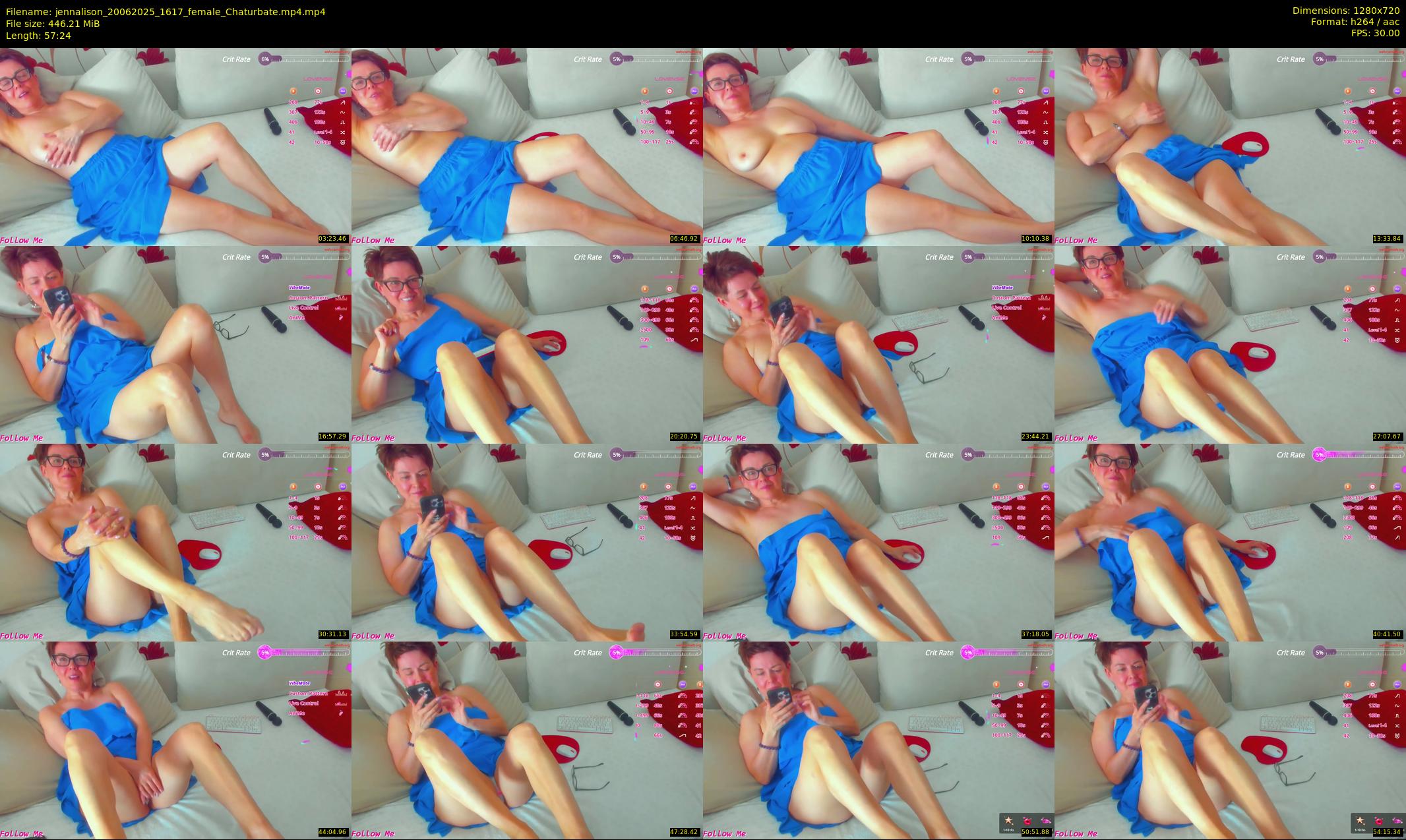 jennalison — 58 minute Chaturbate female cam show recording, 720p, Jun 20, 2025