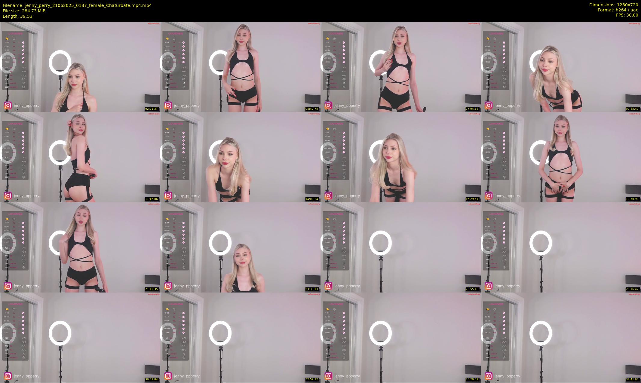jenny_perry — 40 minute Chaturbate female cam show recording, 720p, Jun 21, 2025