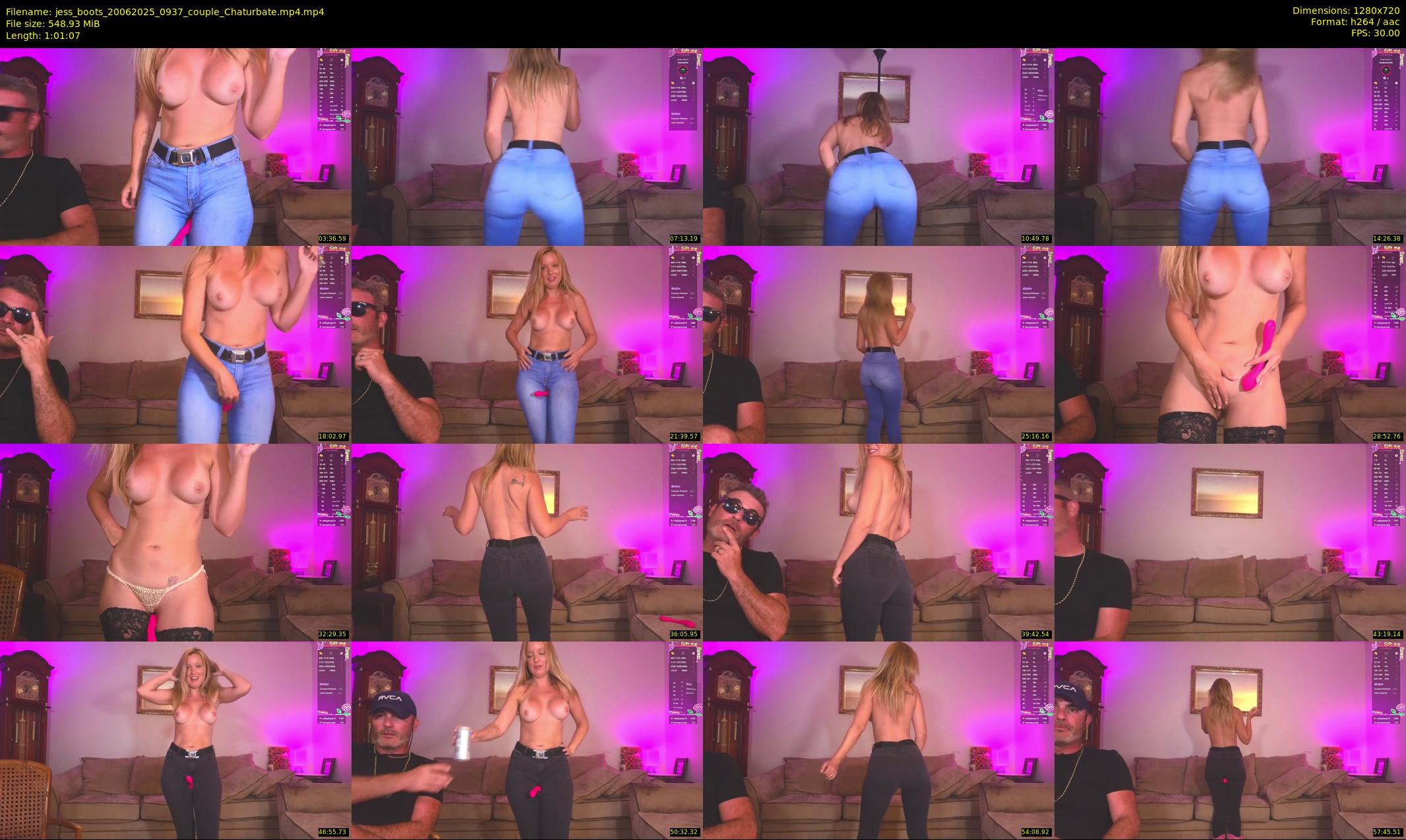 jess_boots — 62 minute Chaturbate female cam show recording, 720p, Jun 20, 2025