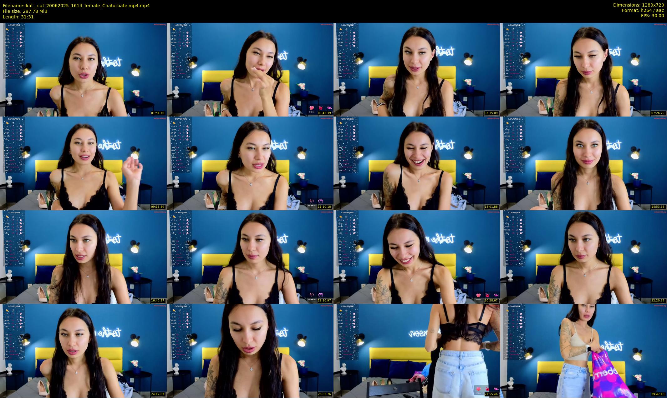 kat__cat — 32 minute Chaturbate female cam show recording, 720p, Jun 20, 2025
