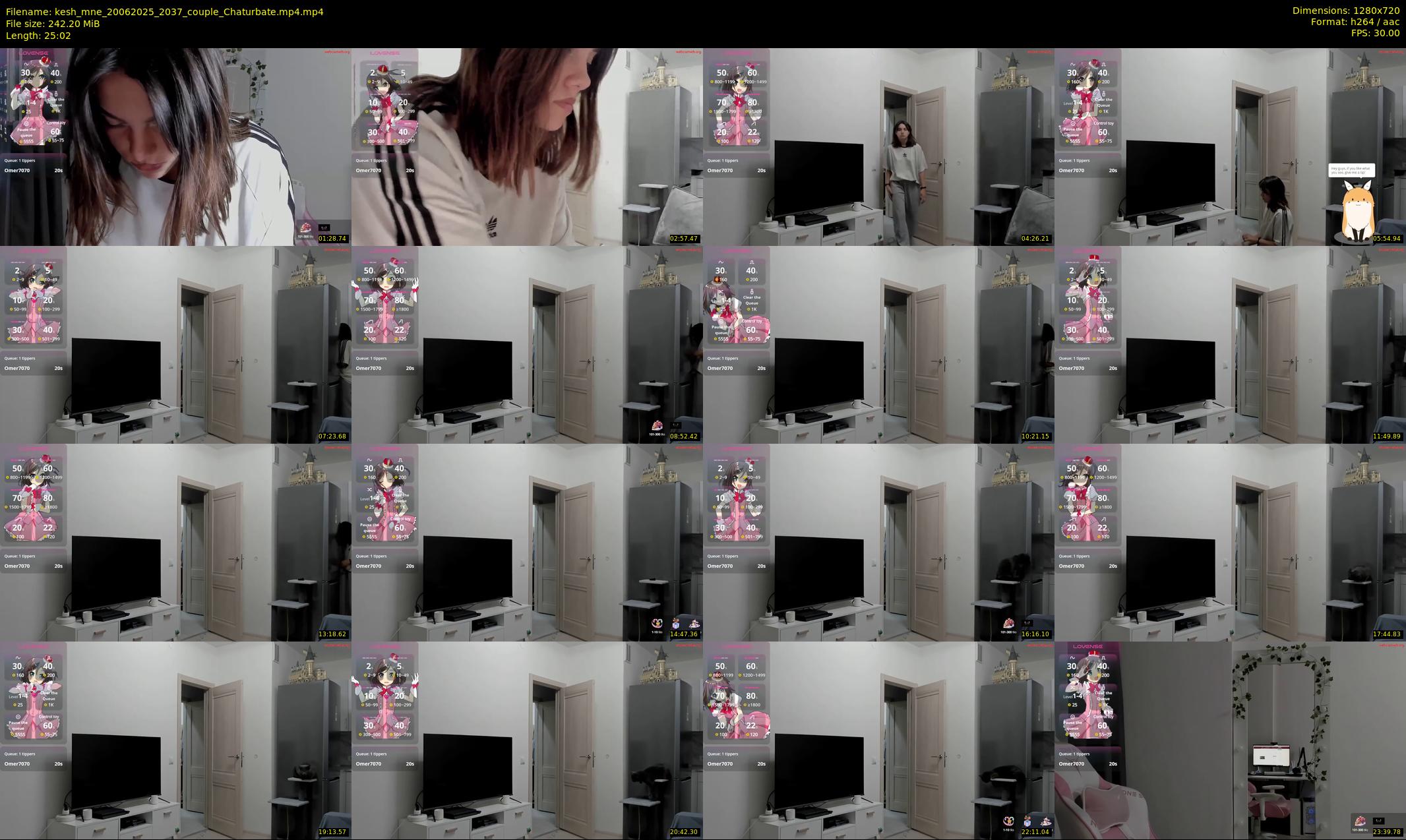 kesh_mne — 26 minute Chaturbate female cam show recording, 720p, Jun 20, 2025
