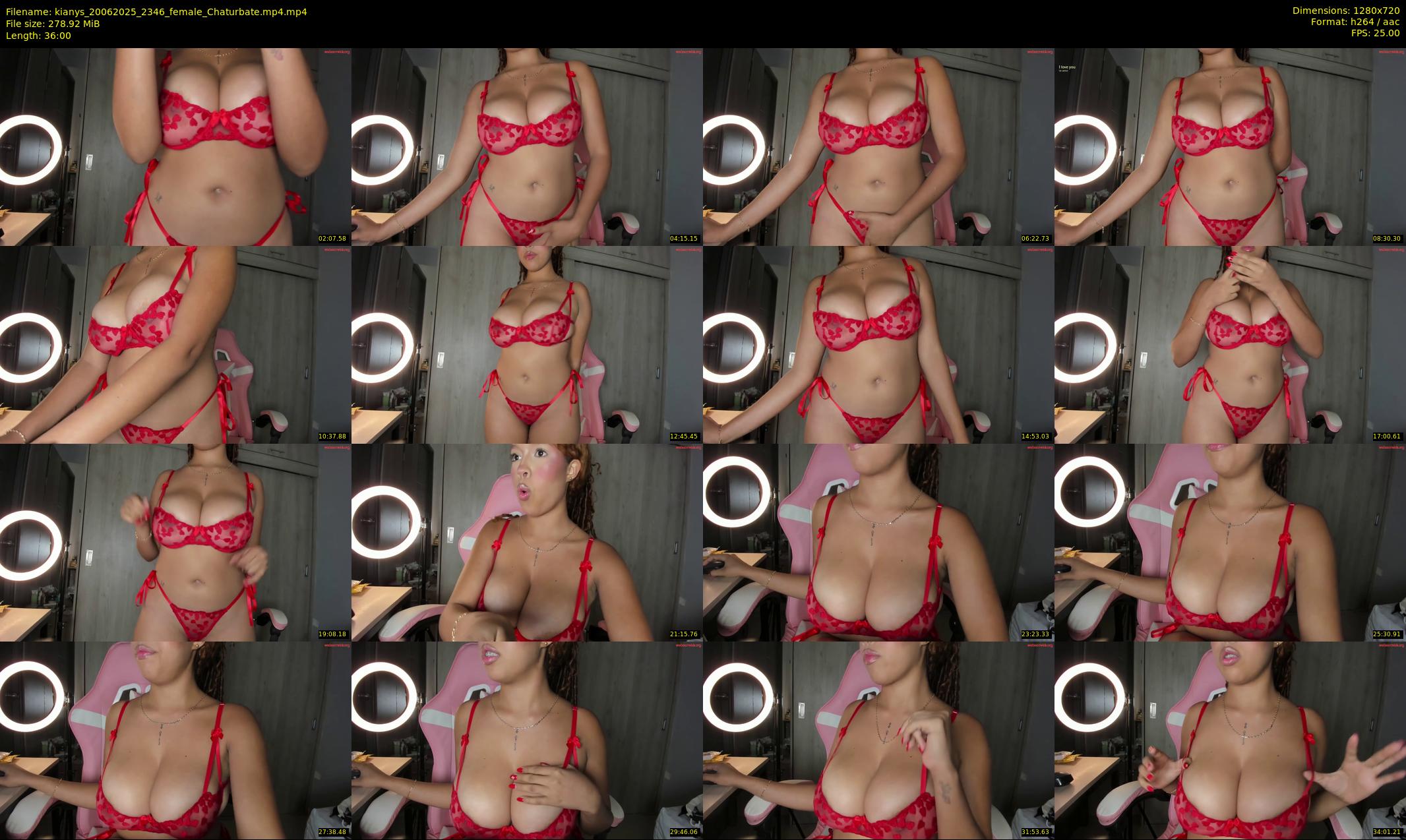 kianys — 36 minute Chaturbate female cam show recording, 720p, Jun 20, 2025