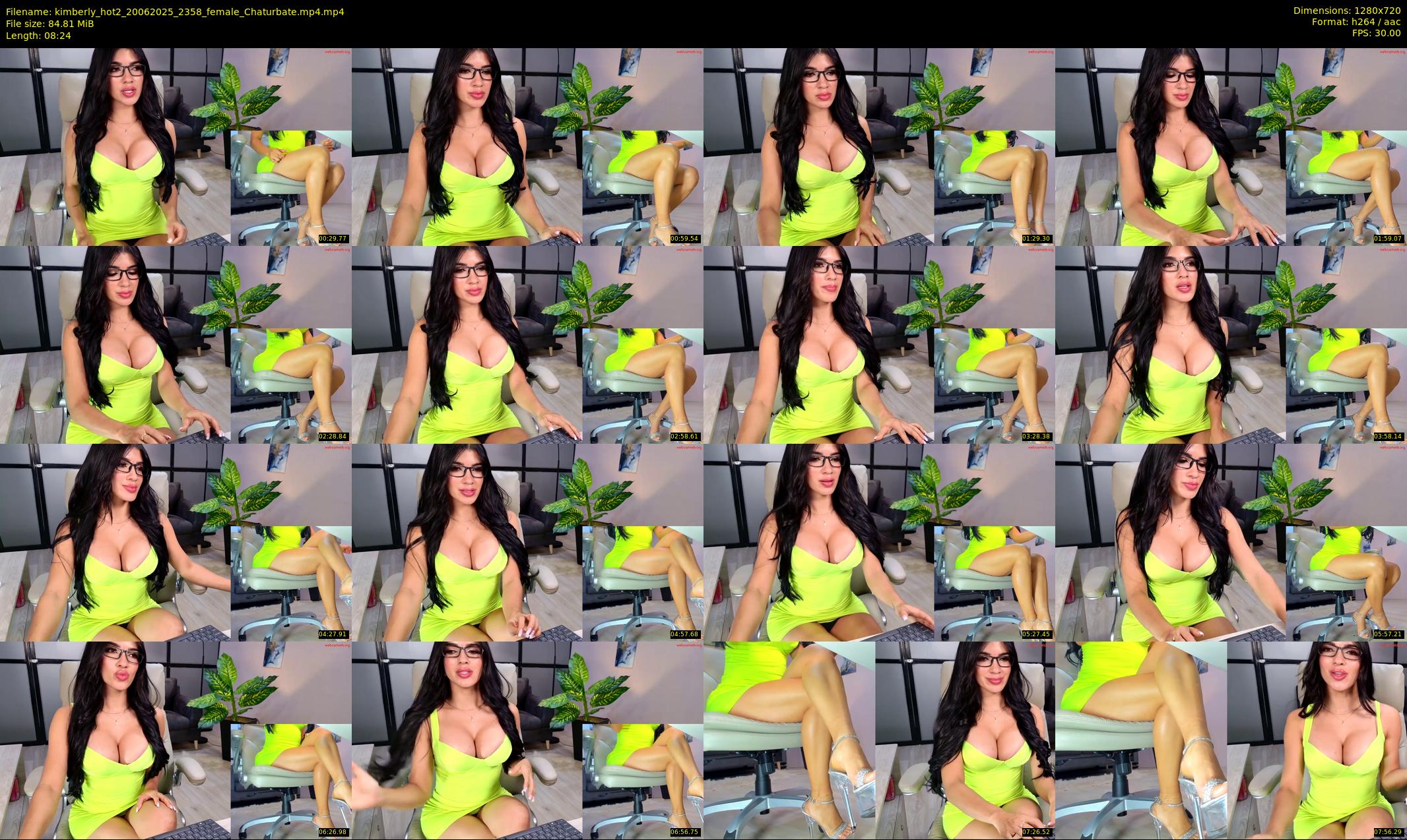 kimberly_hot2 — 9 minute Chaturbate female cam show recording, 720p, Jun 20, 2025