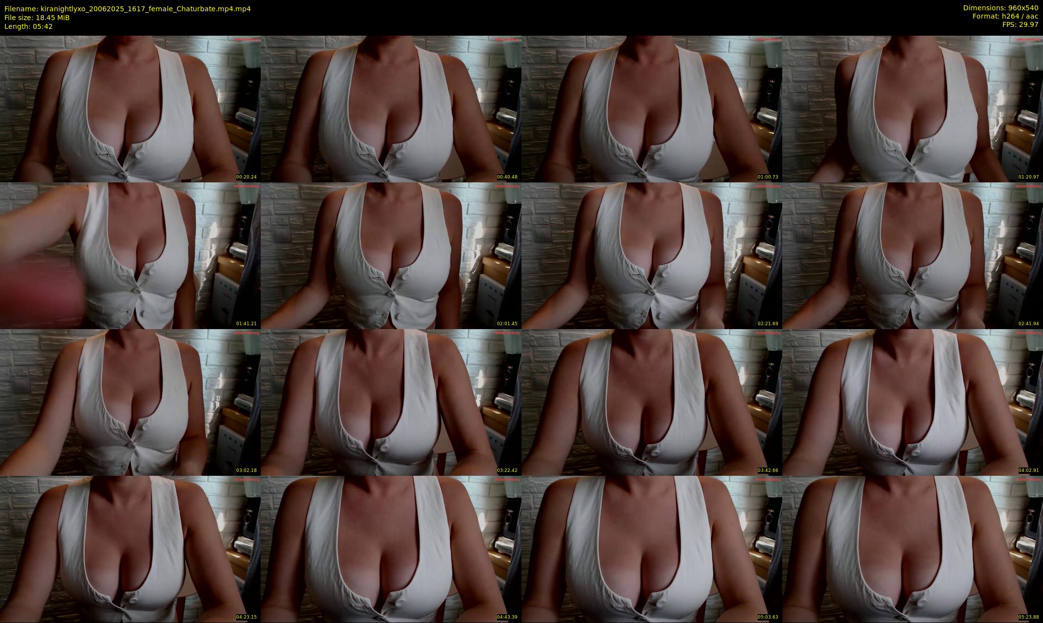 kiranightlyxo — 6 minute Chaturbate female cam show recording, 480p, Jun 20, 2025