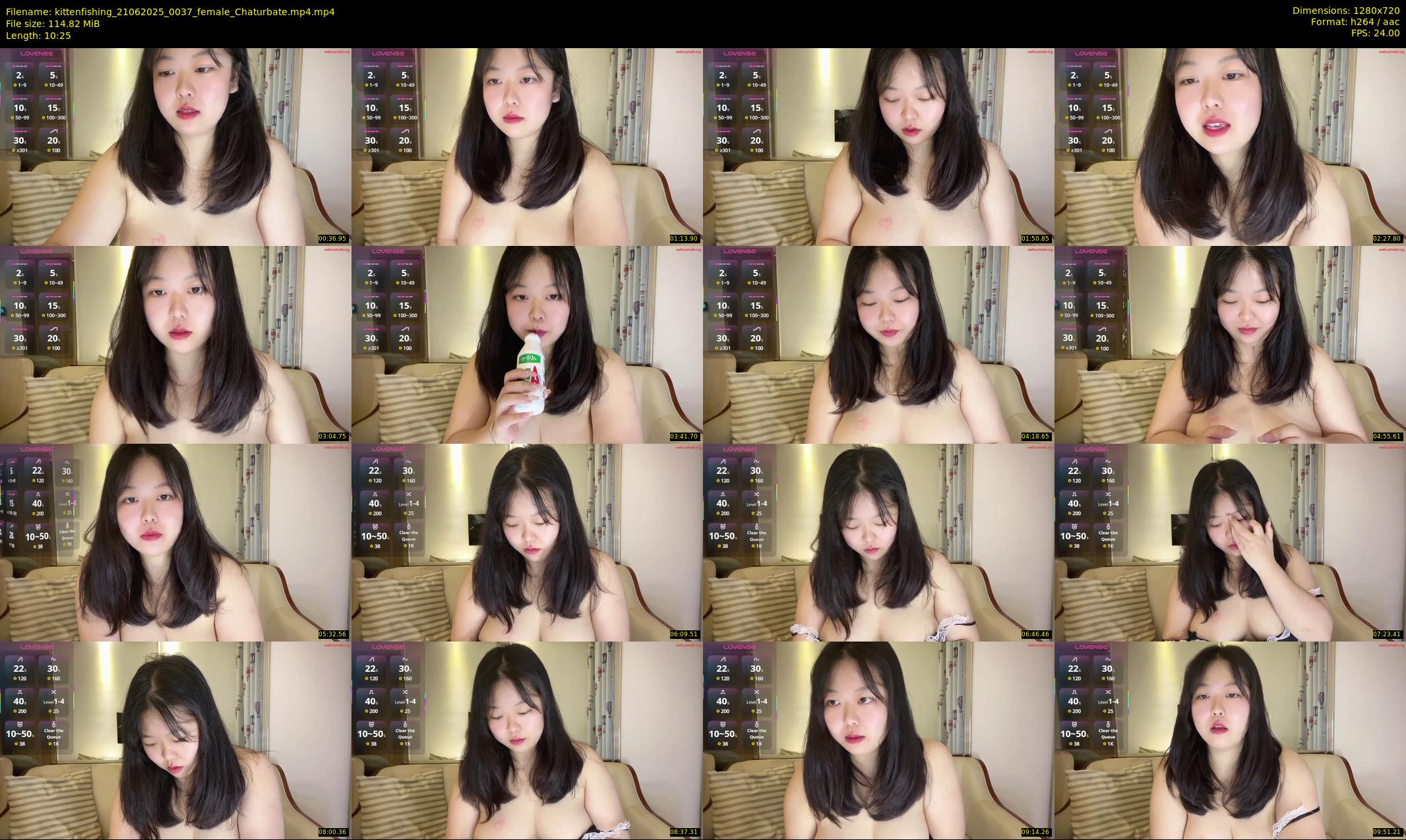 kittenfishing — 11 minute Chaturbate female cam show recording, 720p, Jun 21, 2025