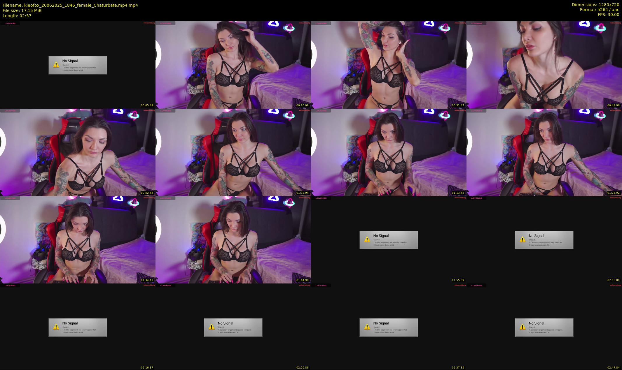 kleofox — 3 minute Chaturbate female cam show recording, 720p, Jun 20, 2025