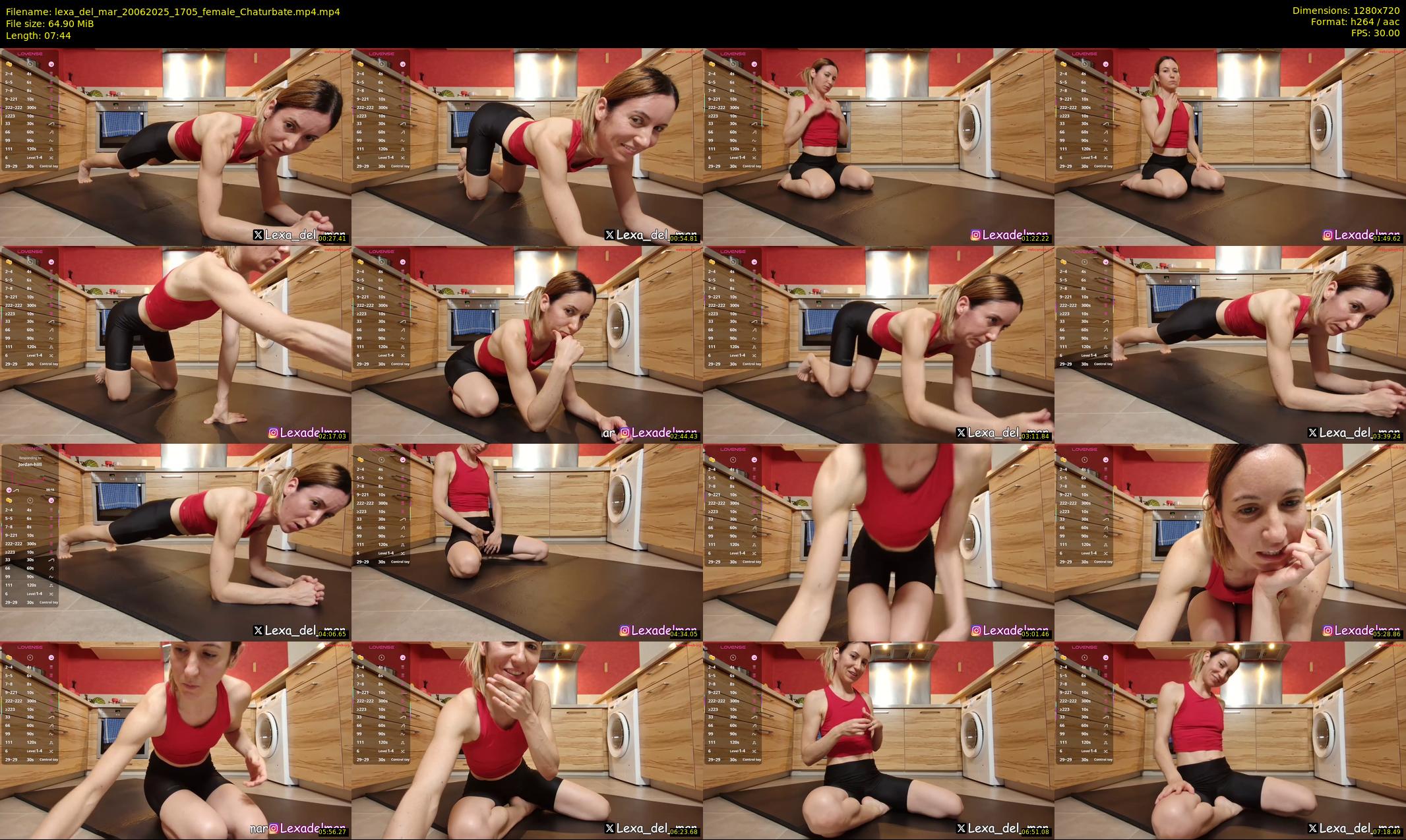 lexa_del_mar — 8 minute Chaturbate female cam show recording, 720p, Jun 20, 2025