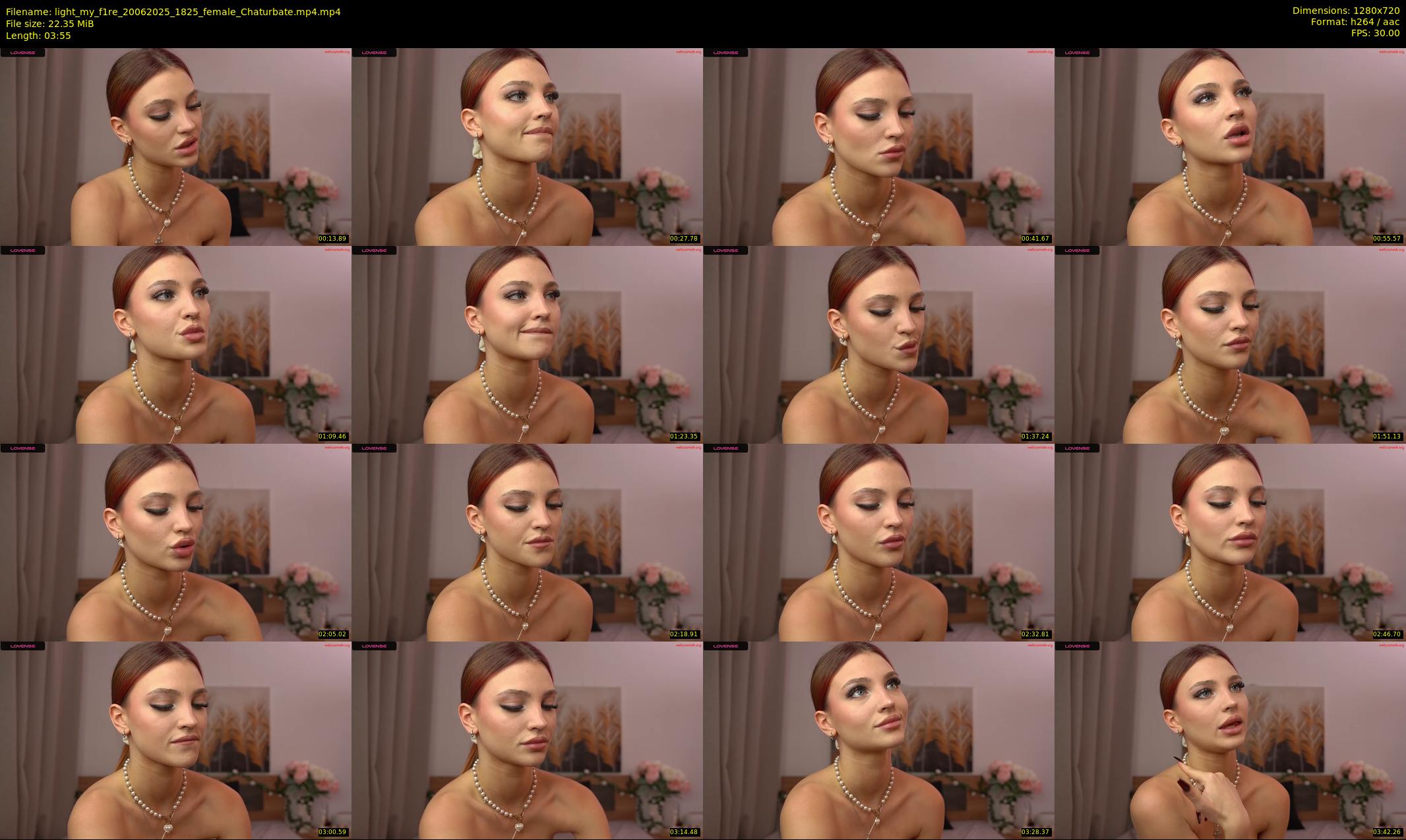 light_my_f1re — 4 minute Chaturbate female cam show recording, 720p, Jun 20, 2025
