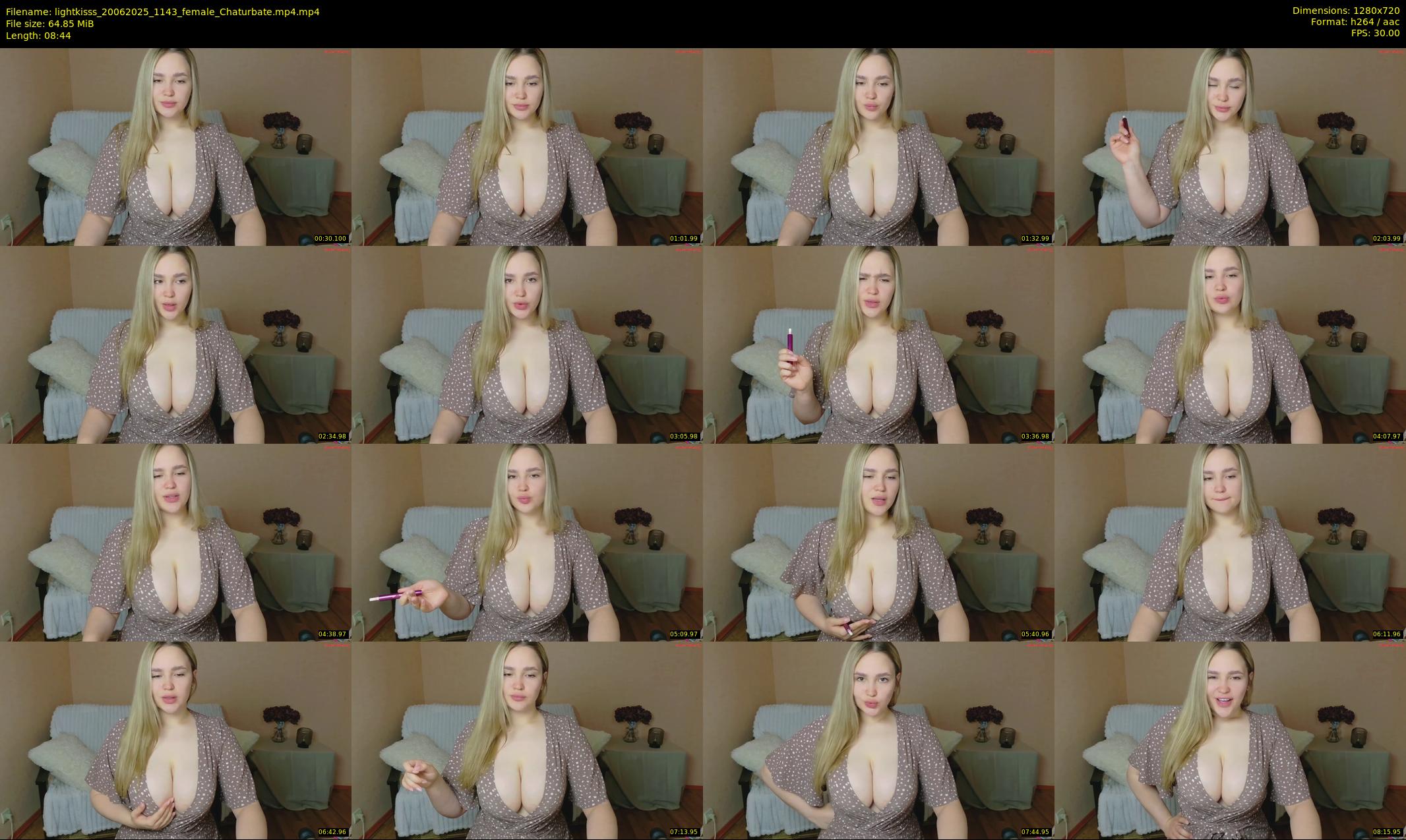 lightkisss — 9 minute Chaturbate female cam show recording, 720p, Jun 20, 2025