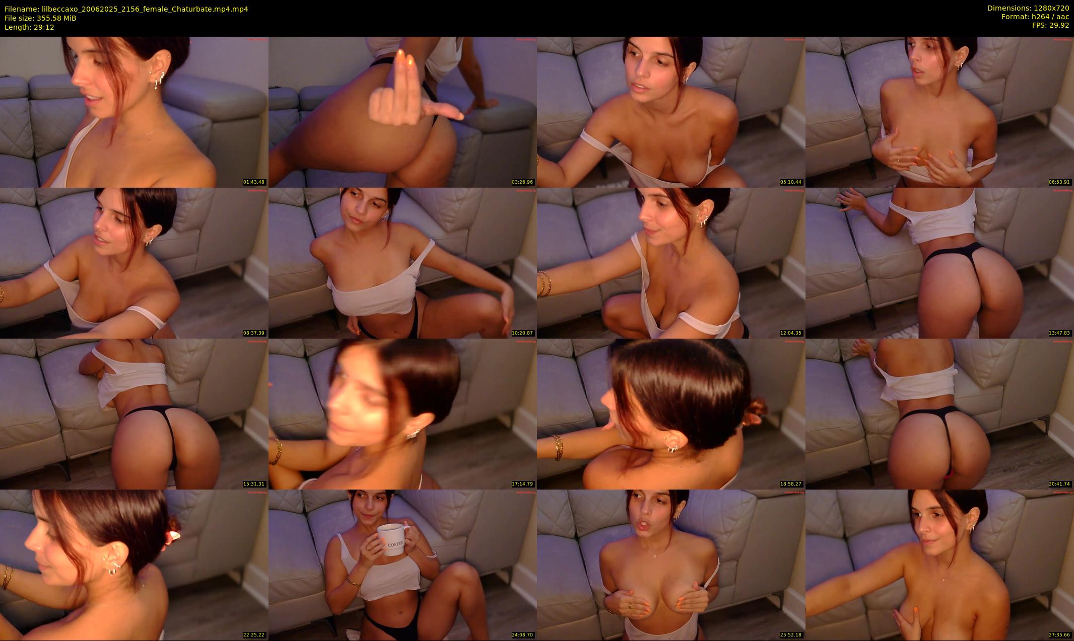 lilbeccaxo — 30 minute Chaturbate female cam show recording, 720p, Jun 20, 2025