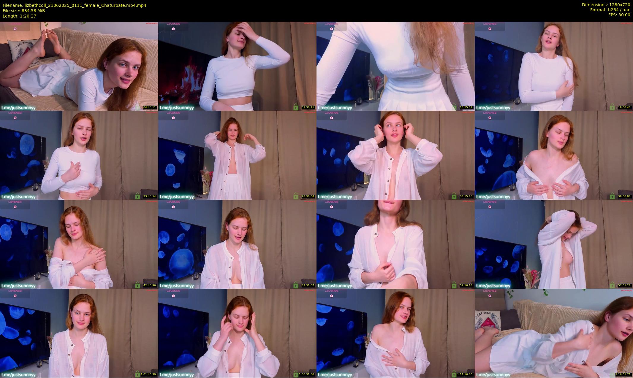 lizbethcoll — 81 minute Chaturbate female cam show recording, 720p, Jun 21, 2025