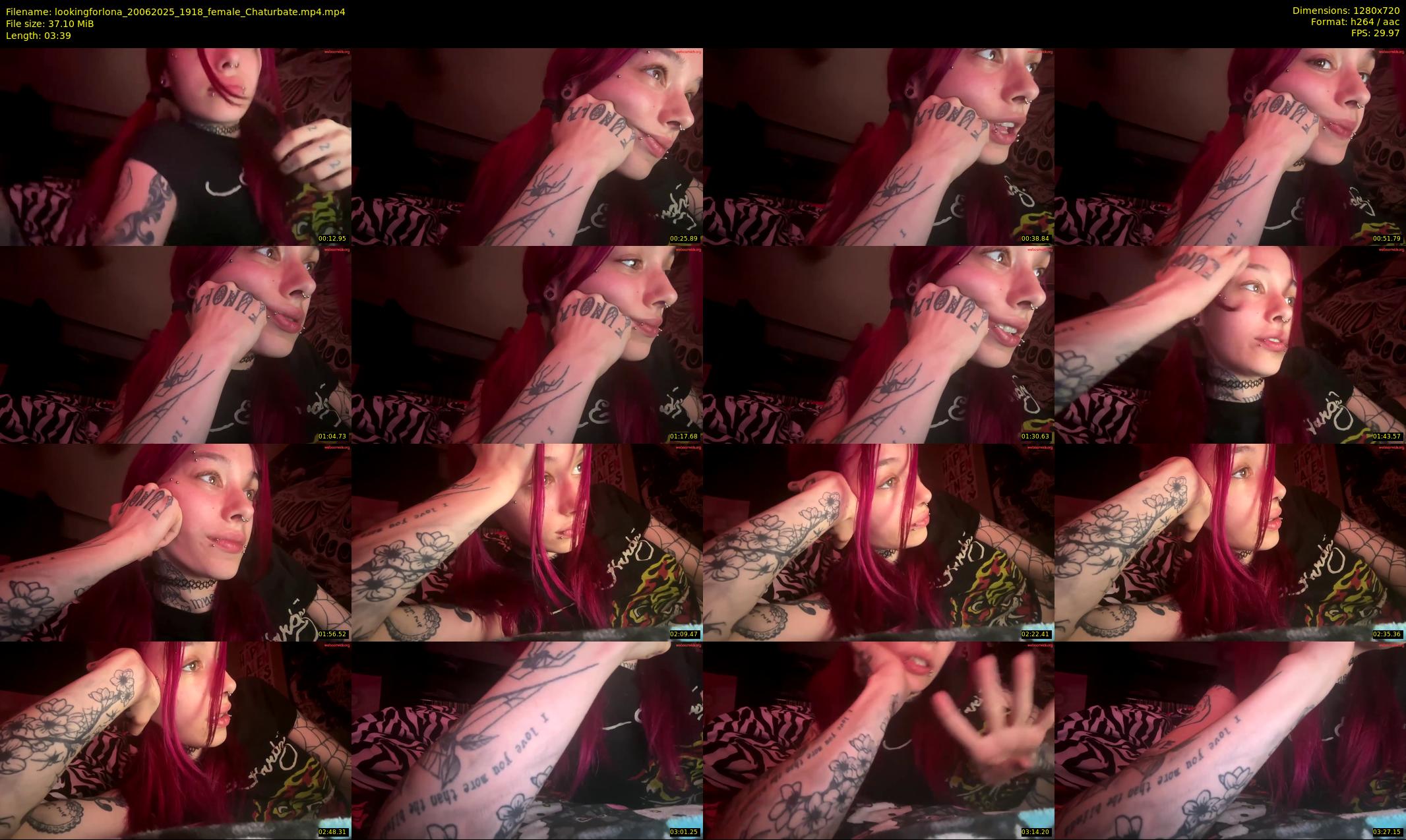 lookingforlona — 4 minute Chaturbate female cam show recording, 720p, Jun 20, 2025