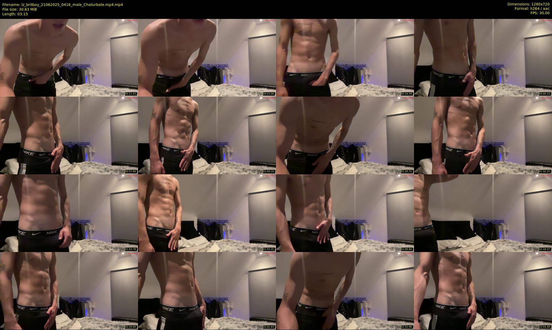 lz_britboy — 4 minute Chaturbate male cam show recording, 720p, Jun 21, 2025