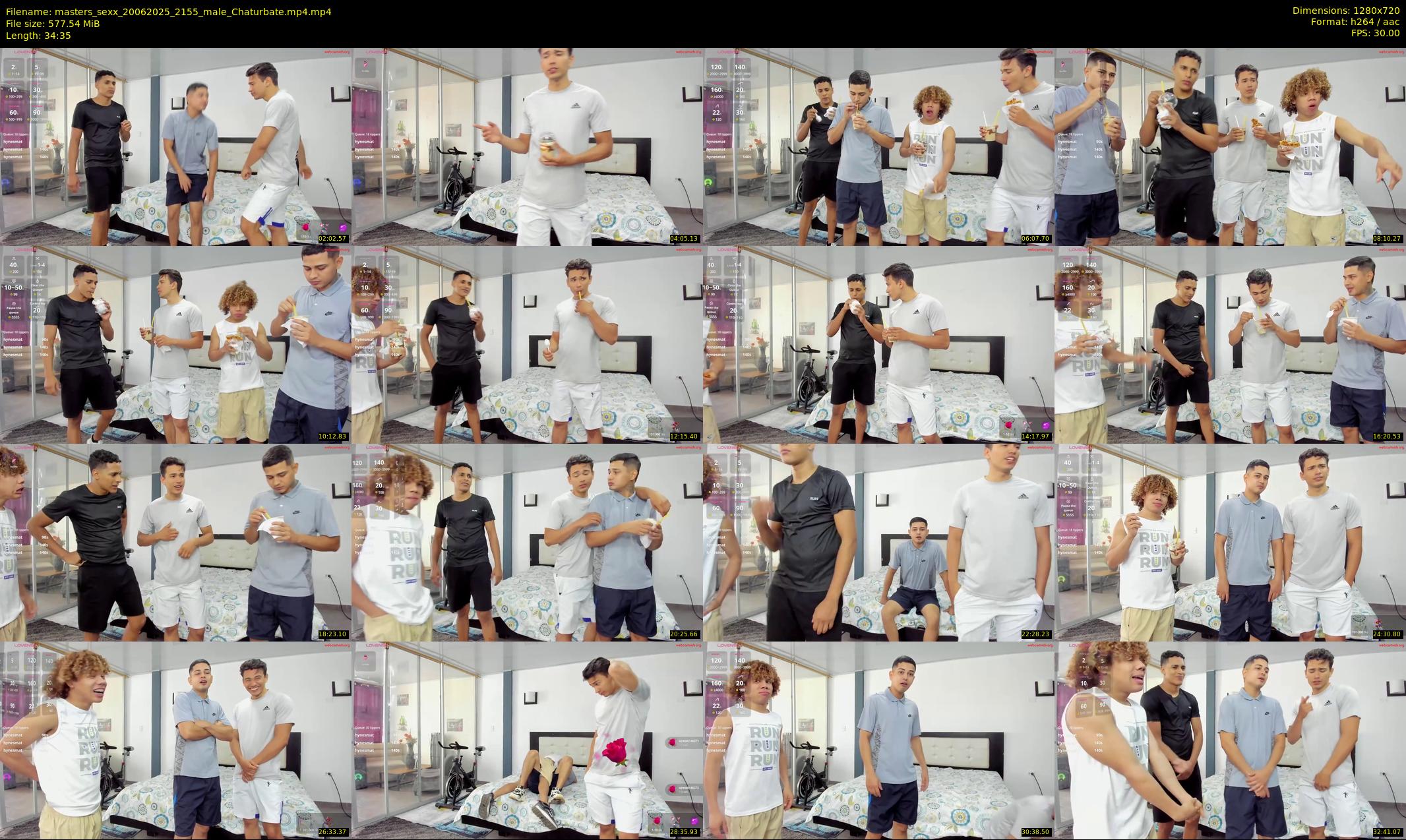 masters_sexx — 35 minute Chaturbate male cam show recording, 720p, Jun 20, 2025