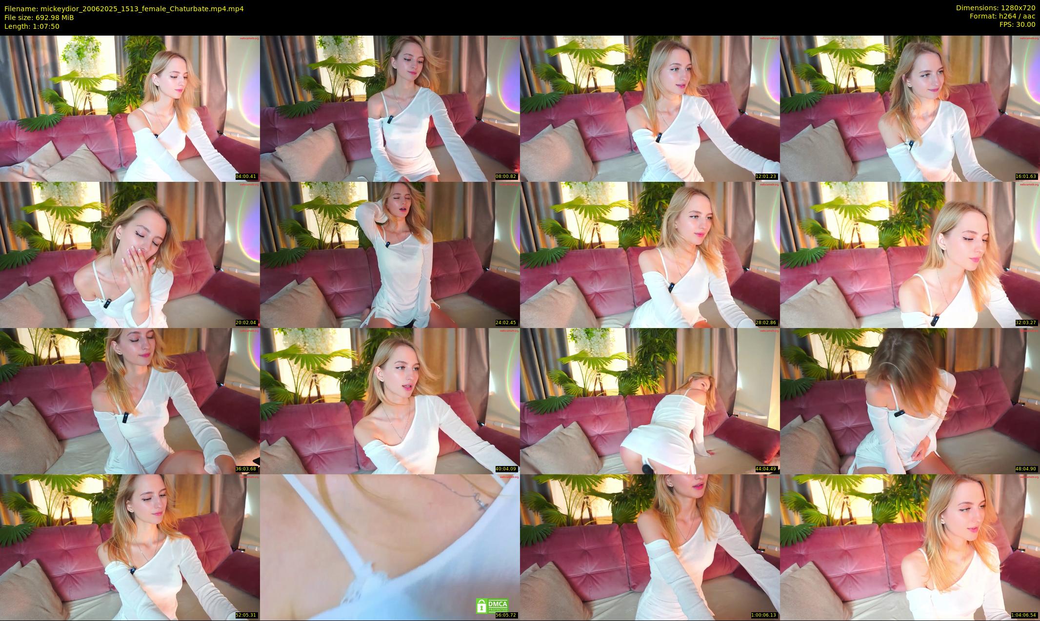 mickeydior — 68 minute Chaturbate female cam show recording, 720p, Jun 20, 2025