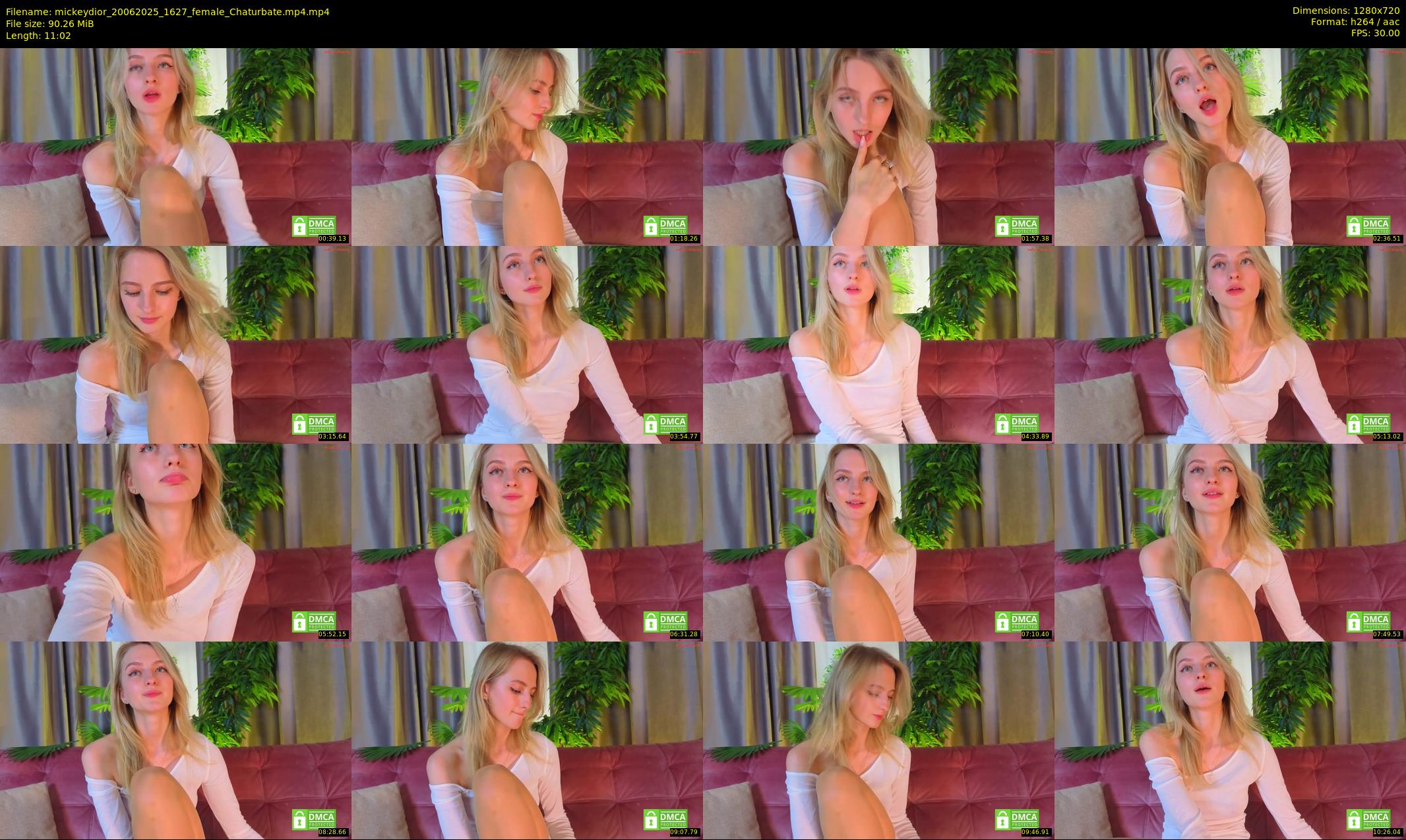 mickeydior — 12 minute Chaturbate female cam show recording, 720p, Jun 20, 2025