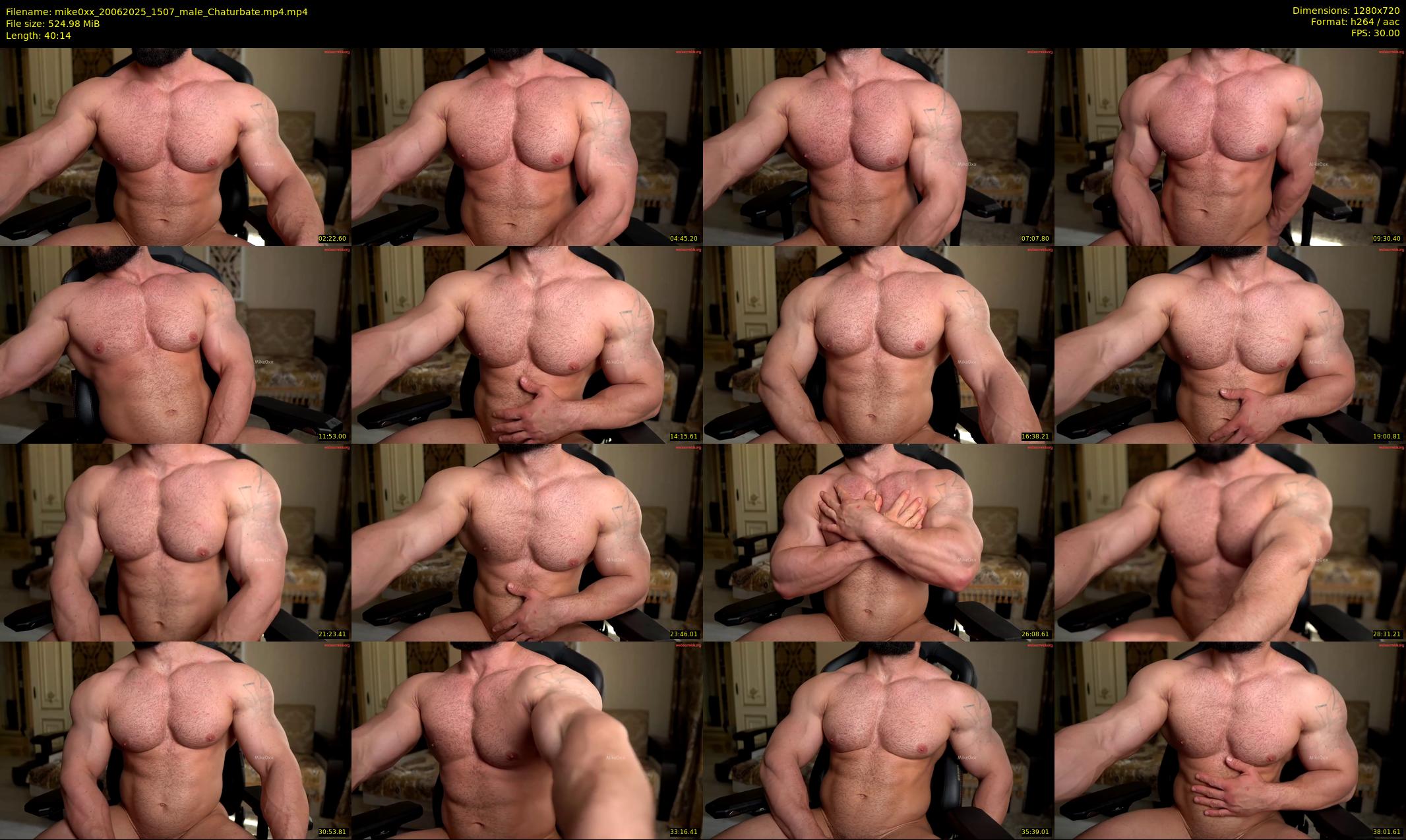 mike0xx — 41 minute Chaturbate male cam show recording, 720p, Jun 20, 2025