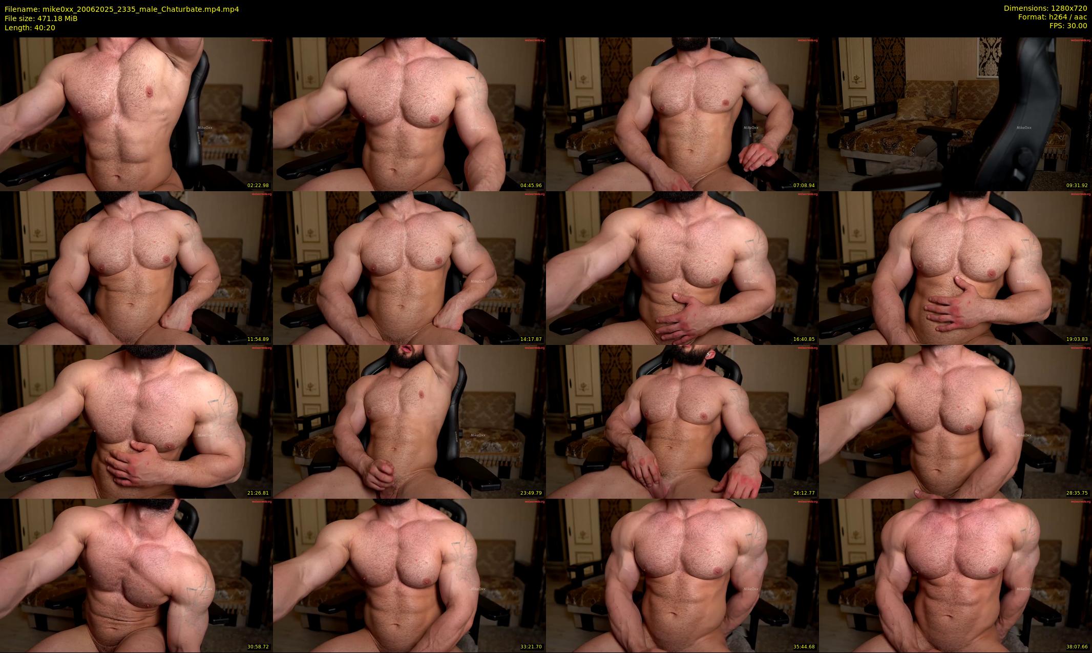 mike0xx — 41 minute Chaturbate male cam show recording, 720p, Jun 20, 2025