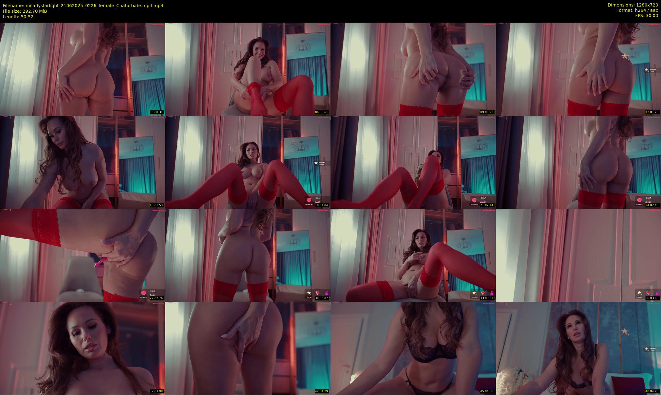 miladystarlight — 51 minute Chaturbate female cam show recording, 720p, Jun 21, 2025