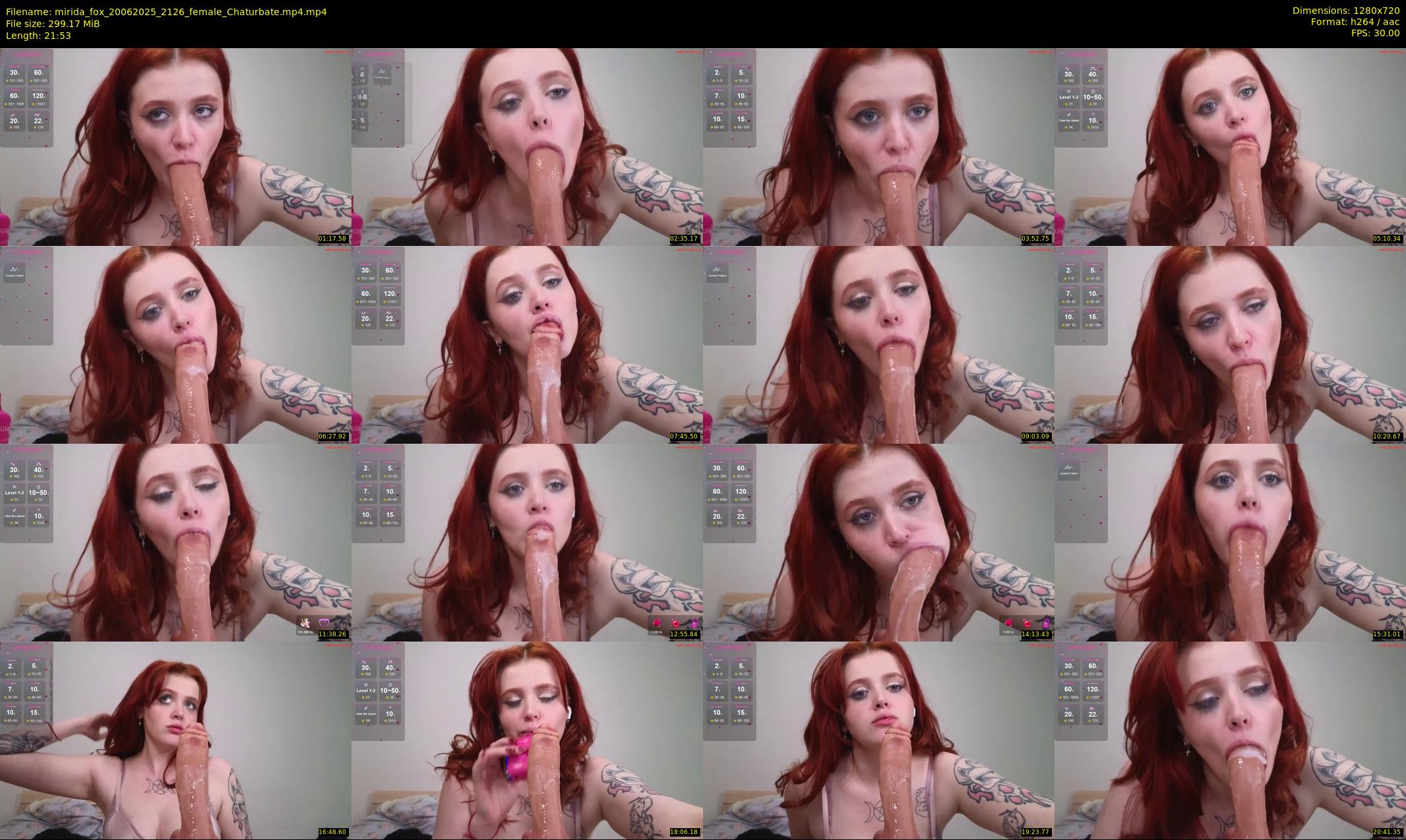 mirida_fox — 22 minute Chaturbate female cam show recording, 720p, Jun 20, 2025