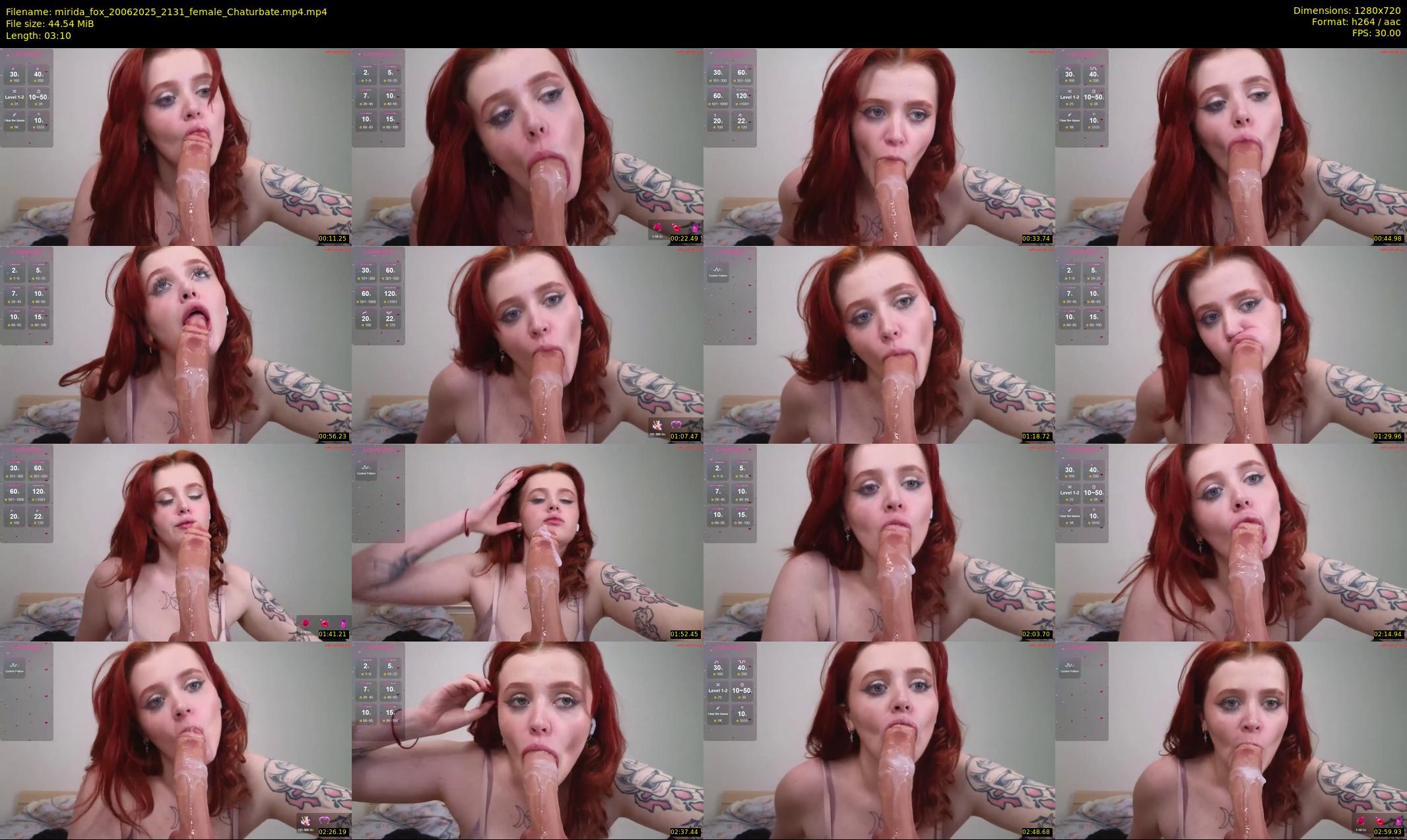 mirida_fox — 4 minute Chaturbate female cam show recording, 720p, Jun 20, 2025