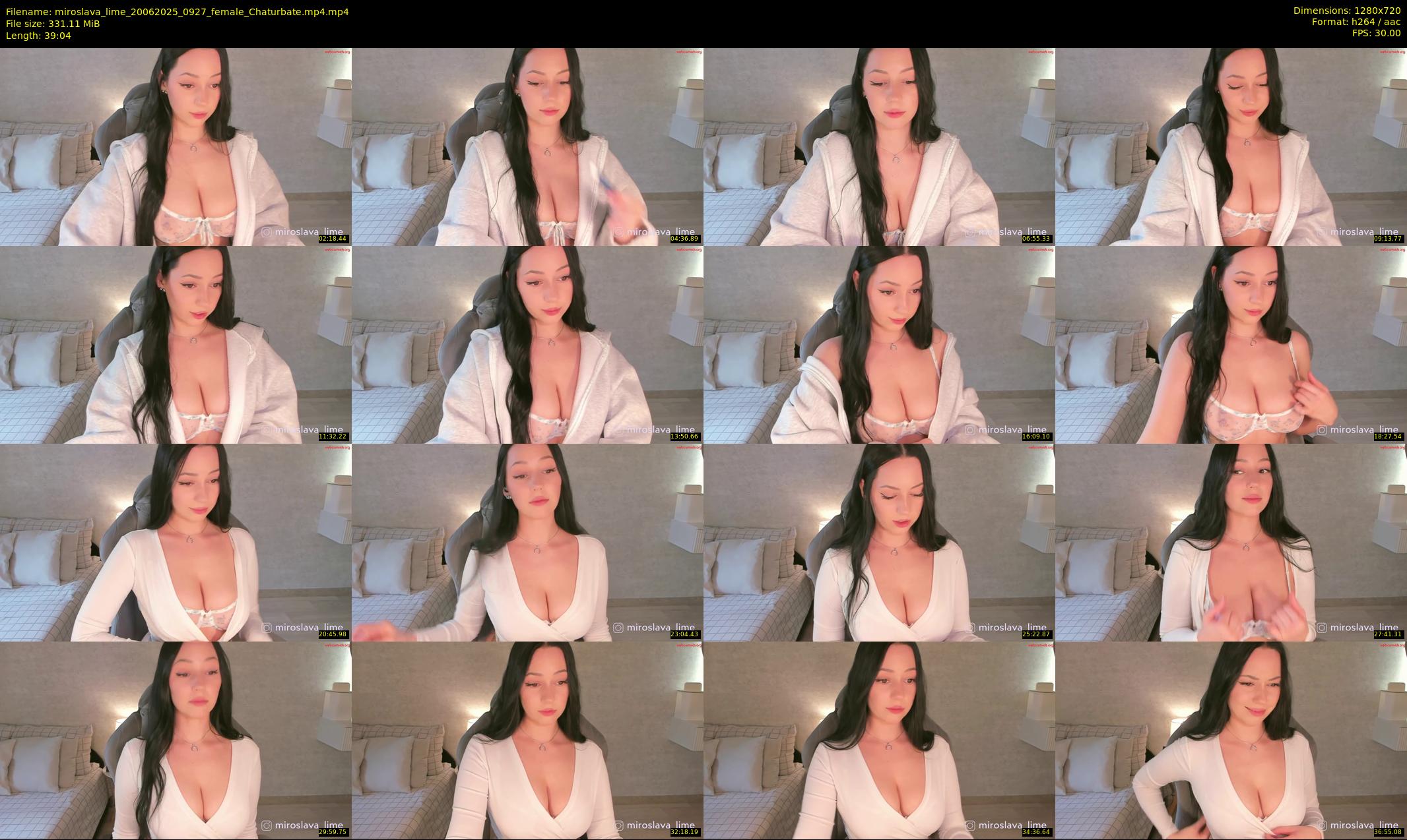 miroslava_lime — 40 minute Chaturbate female cam show recording, 720p, Jun 20, 2025