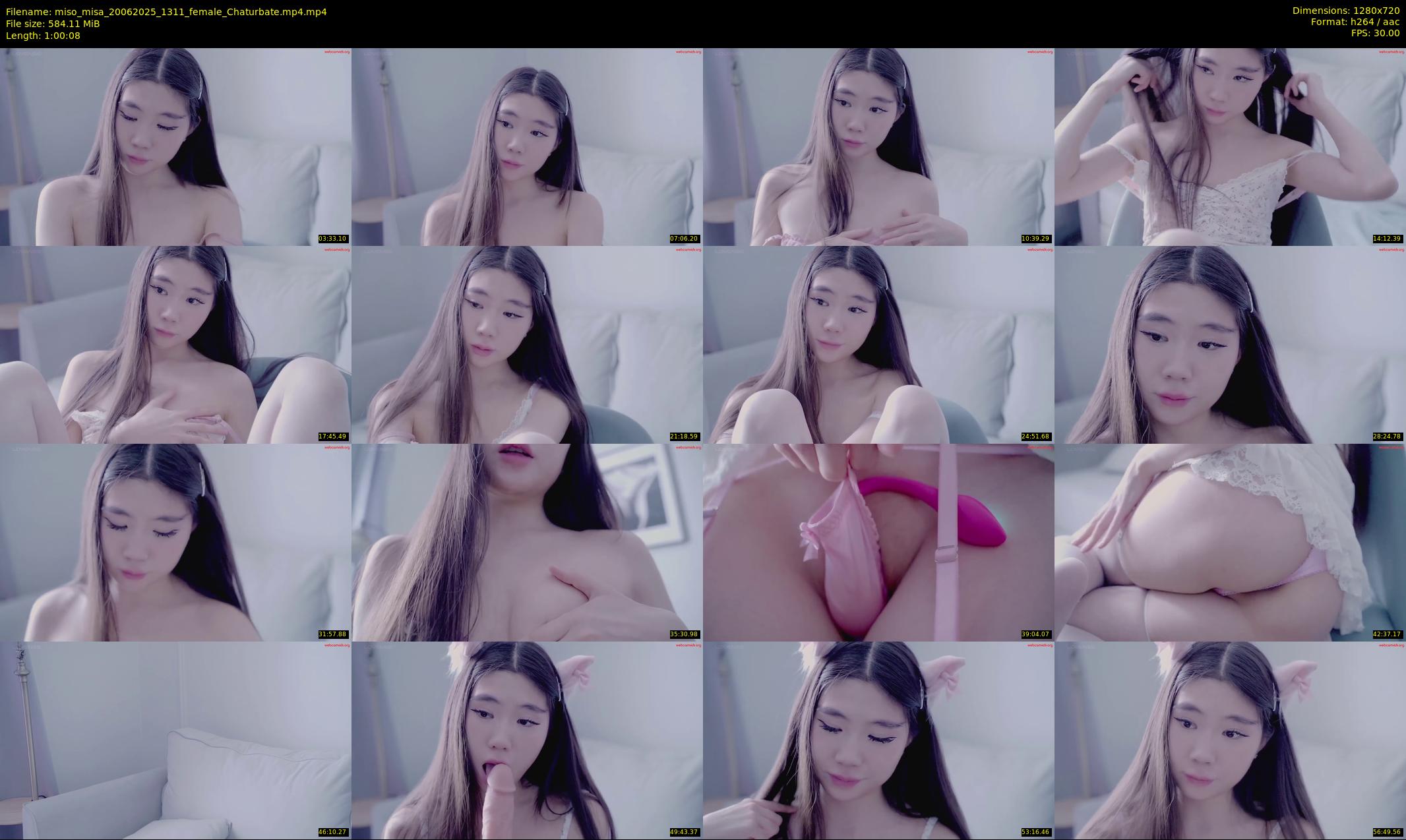 miso_misa — 61 minute Chaturbate female cam show recording, 720p, Jun 20, 2025