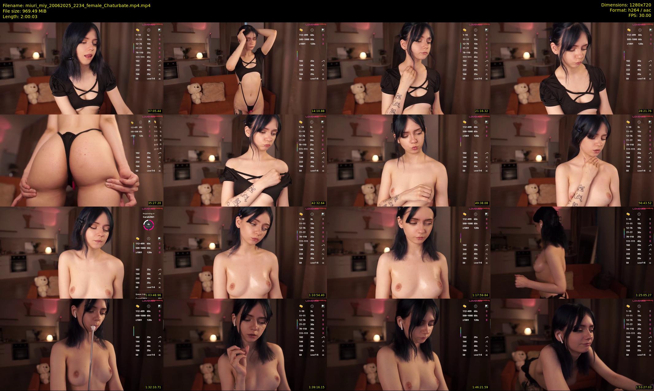 miuri_miy — 121 minute Chaturbate female cam show recording, 720p, Jun 20, 2025