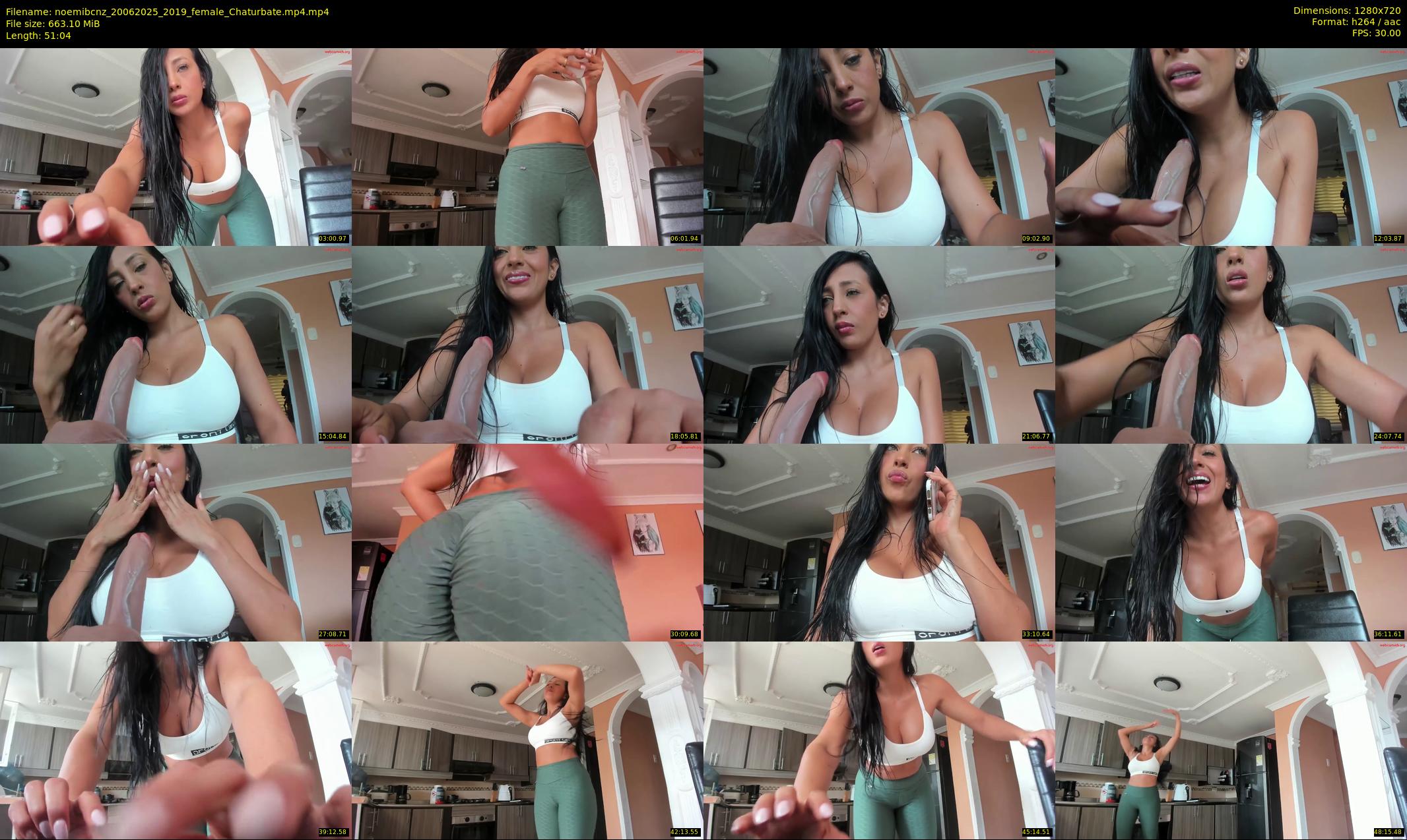 noemibcnz — 52 minute Chaturbate couple cam show recording, 720p, Jun 20, 2025