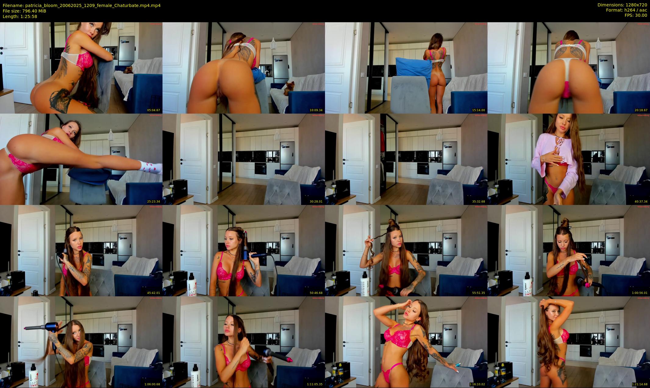 patricia_bloom — 86 minute Chaturbate female cam show recording, 720p, Jun 20, 2025