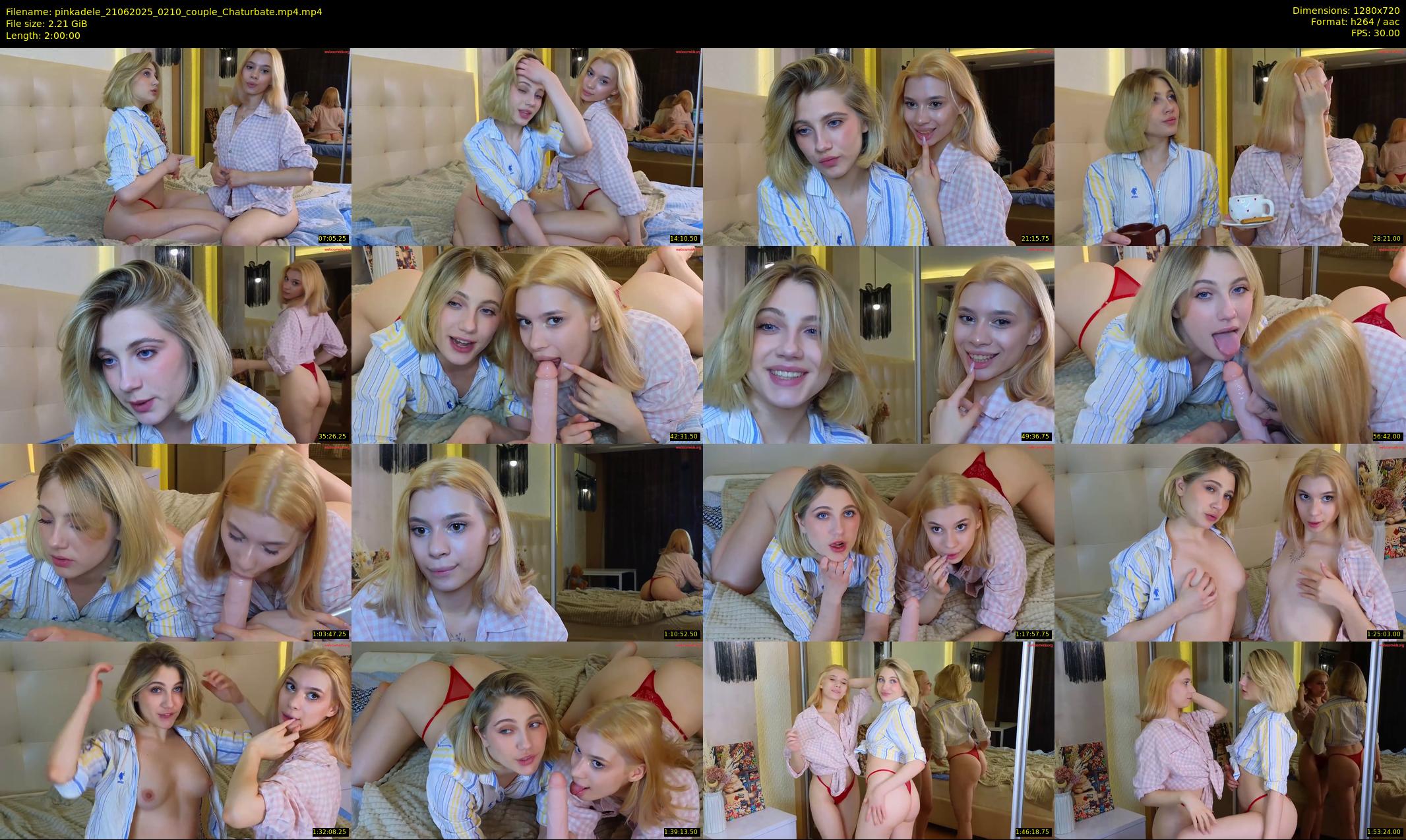 pinkadele — 120 minute Chaturbate female cam show recording, 720p, Jun 21, 2025