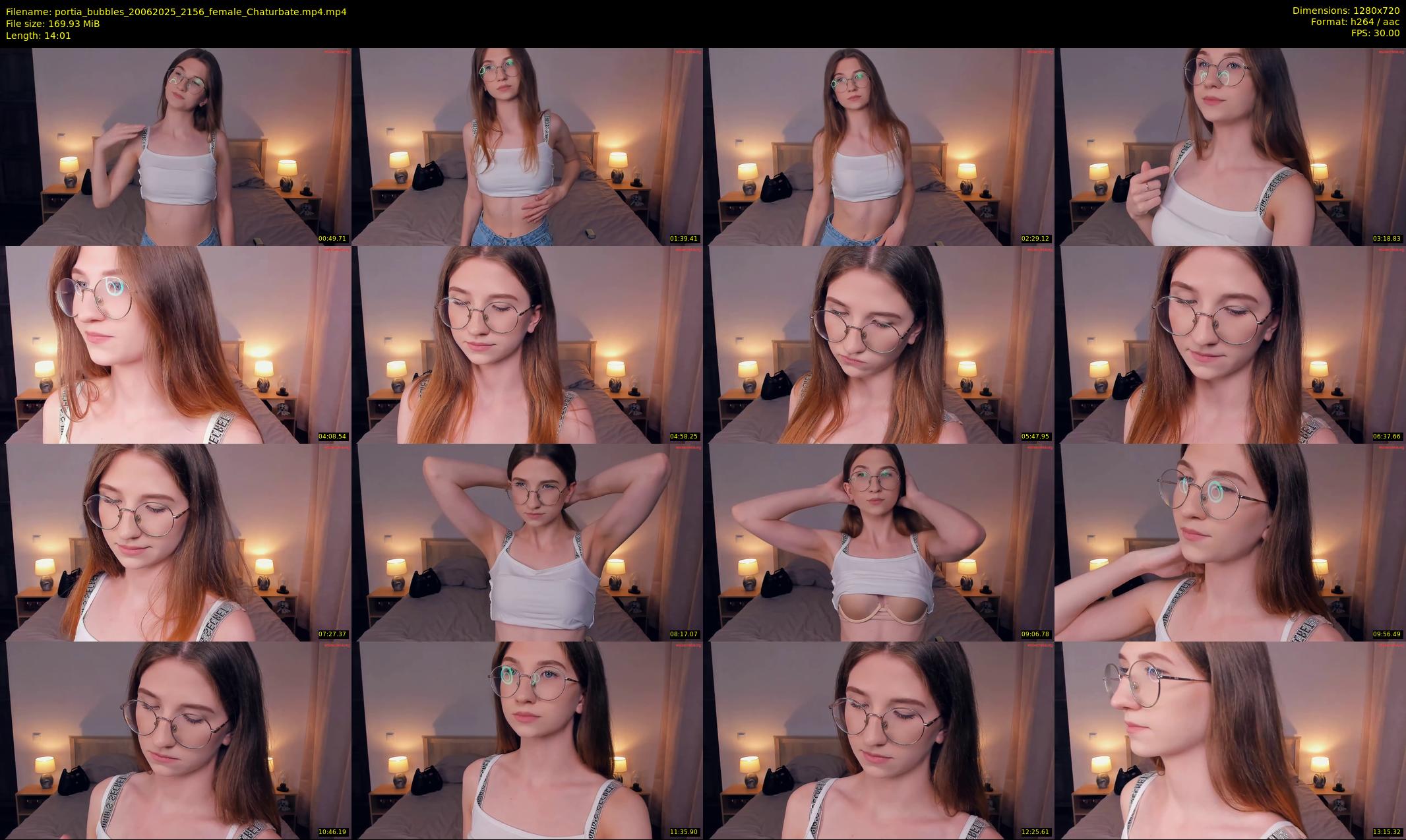 portia_bubbles — 15 minute Chaturbate female cam show recording, 720p, Jun 20, 2025
