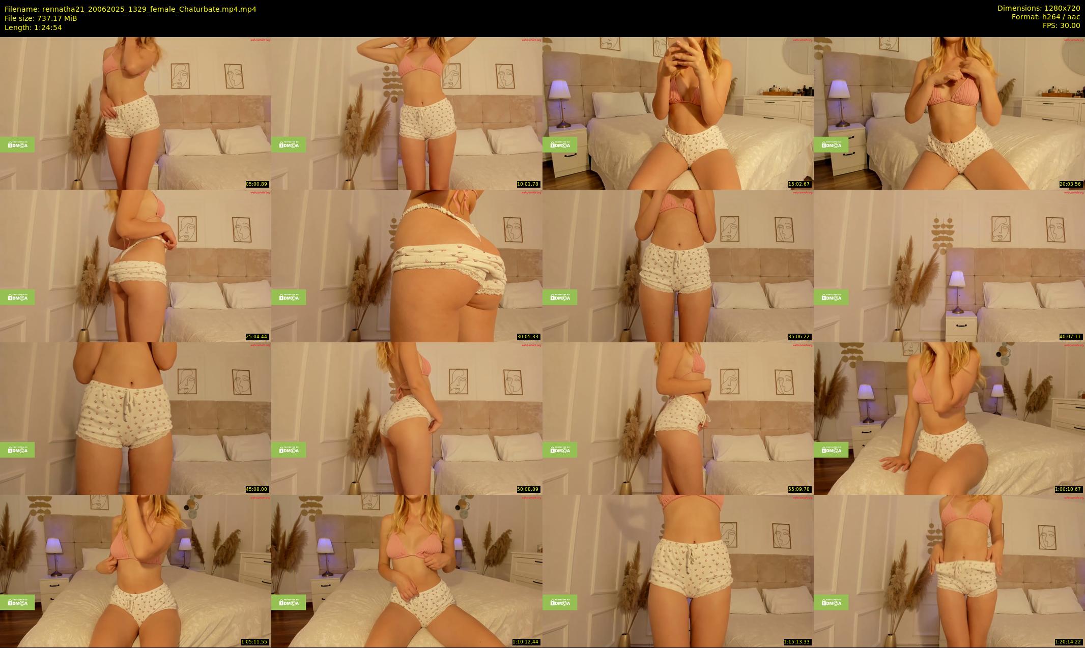 rennatha21 — 85 minute Chaturbate female cam show recording, 720p, Jun 20, 2025