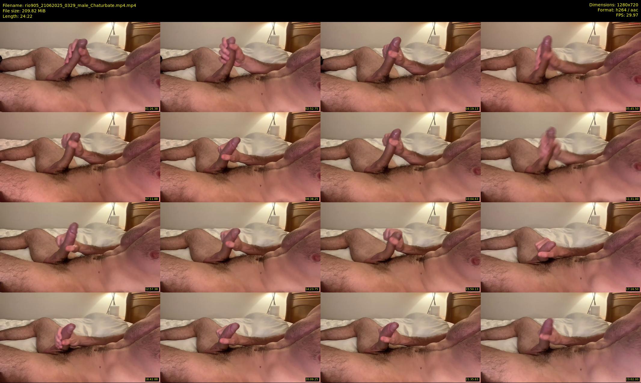rio905 — 25 minute Chaturbate male cam show recording, 720p, Jun 21, 2025