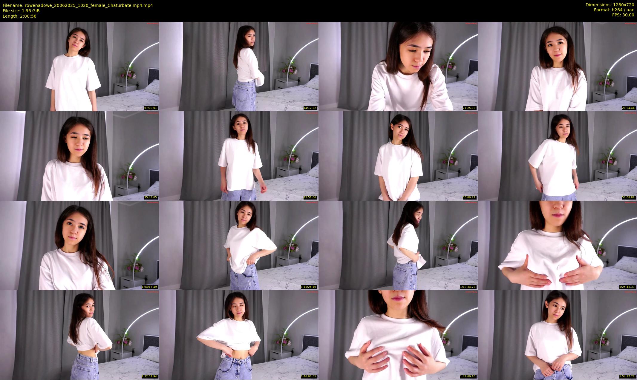 rowenadowe — 121 minute Chaturbate female cam show recording, 720p, Jun 20, 2025