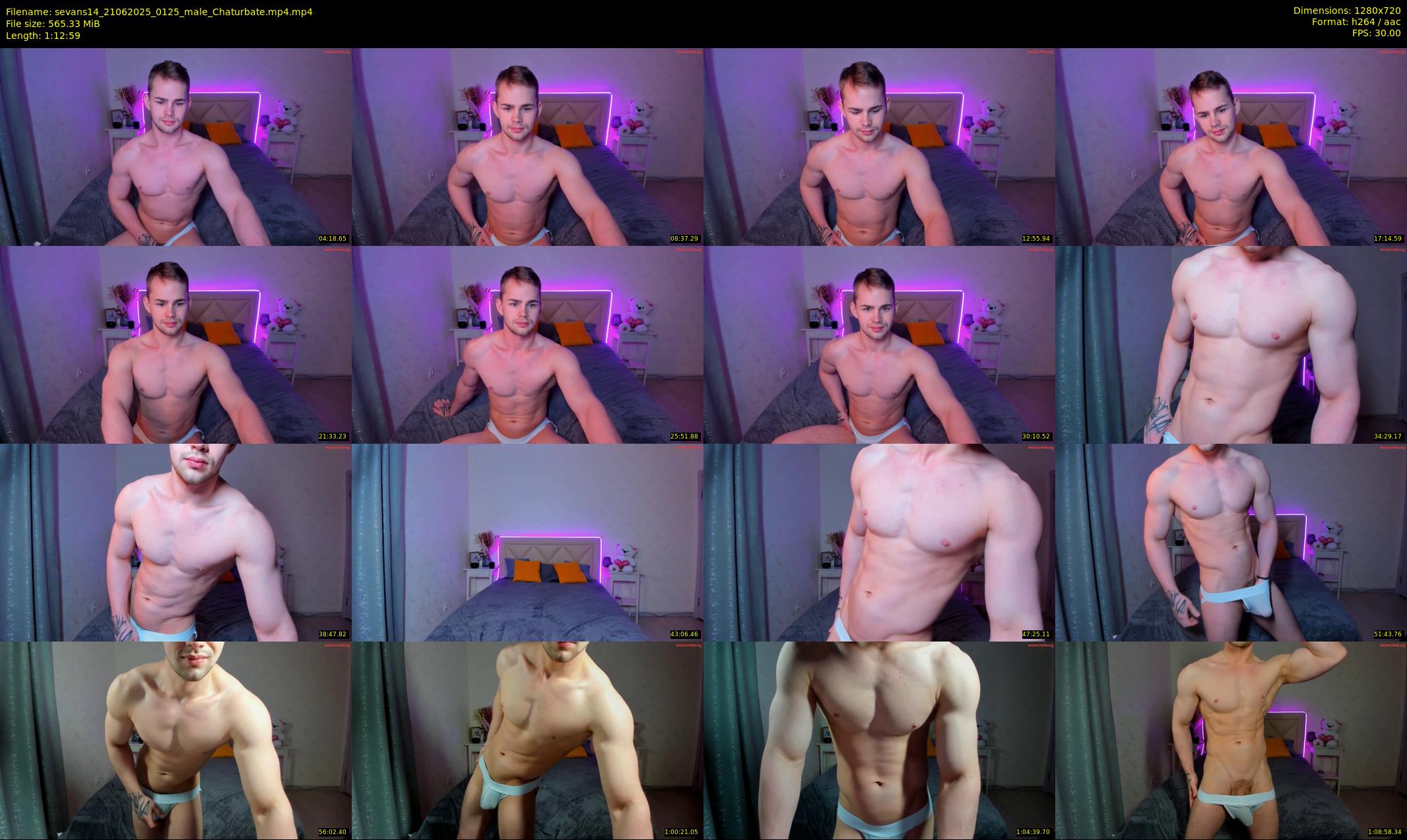 sevans14 — 73 minute Chaturbate male cam show recording, 720p, Jun 21, 2025