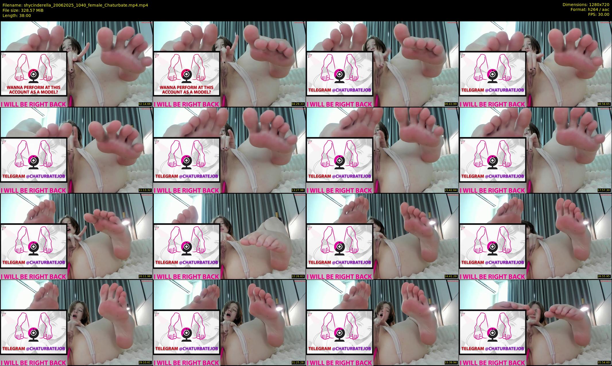 shycinderella — 38 minute Chaturbate female cam show recording, 720p, Jun 20, 2025