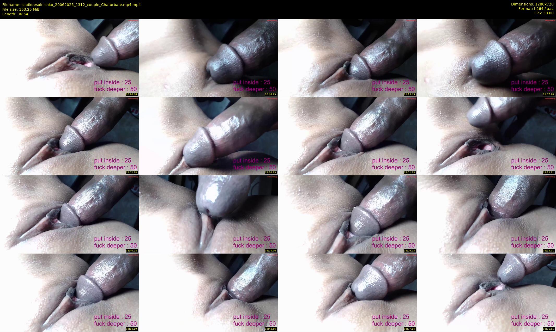 sladkoesolnishko — 7 minute Chaturbate couple cam show recording, 720p, Jun 20, 2025