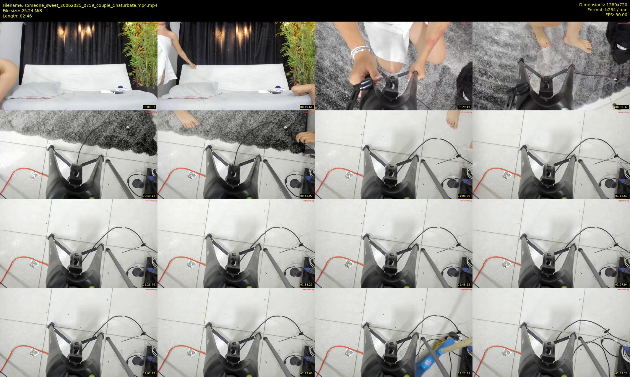 someone_sweet — 3 minute Chaturbate couple cam show recording, 720p, Jun 20, 2025