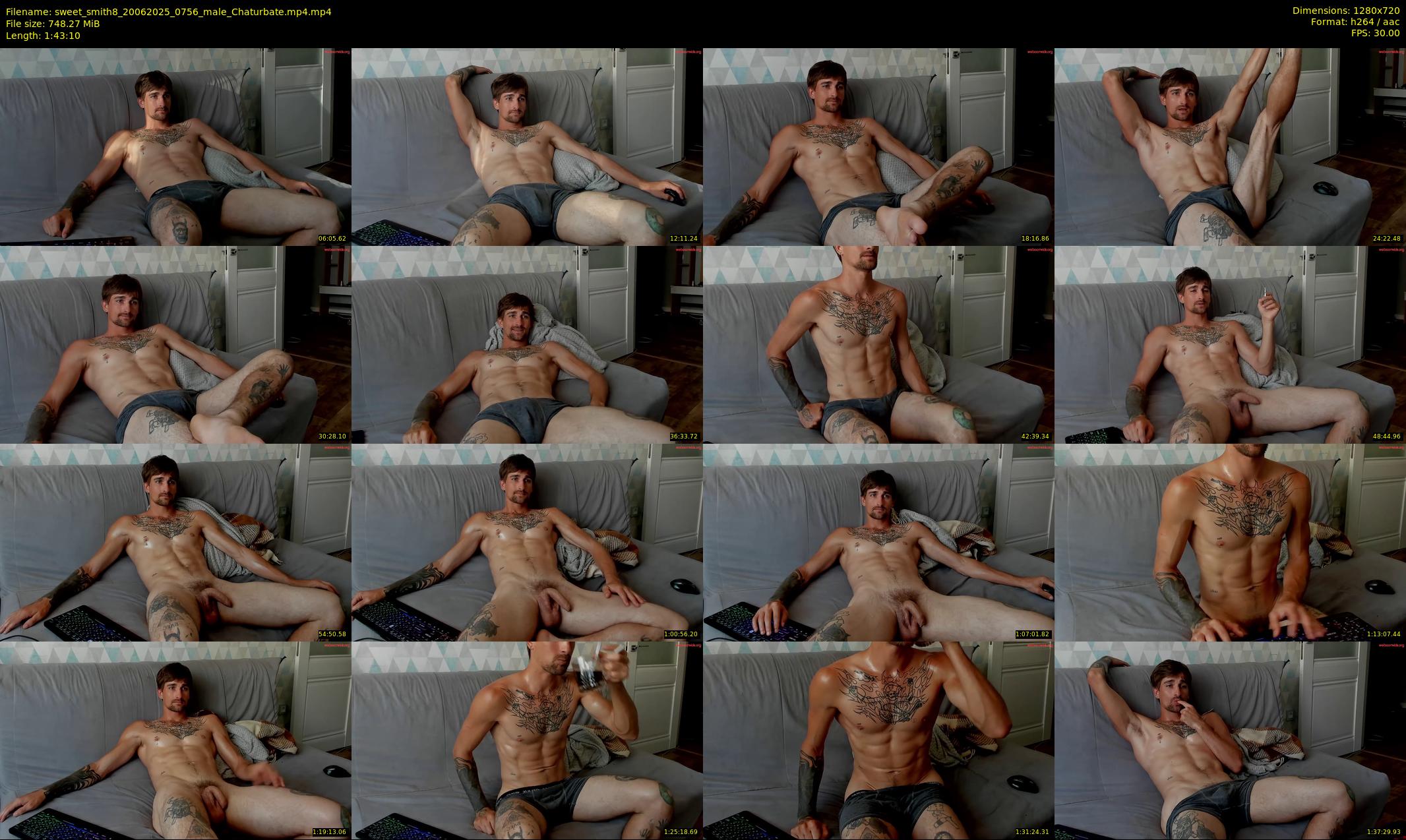 sweet_smith8 — 104 minute Chaturbate male cam show recording, 720p, Jun 20, 2025