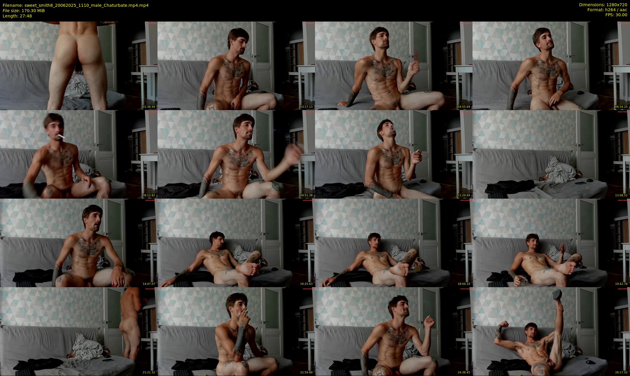 sweet_smith8 — 28 minute Chaturbate male cam show recording, 720p, Jun 20, 2025