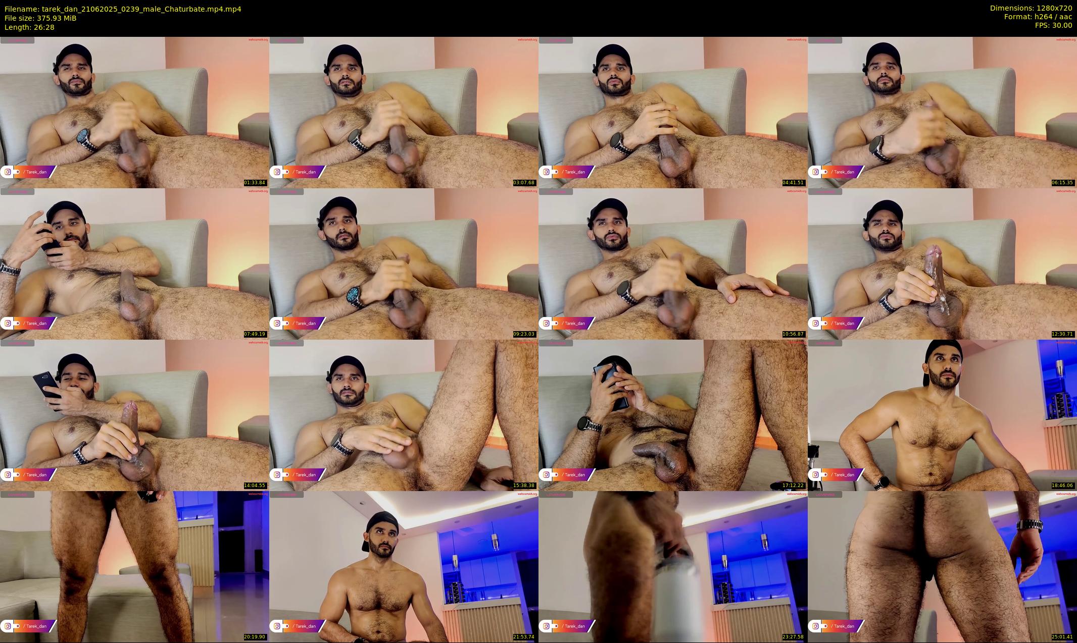 tarek_dan — 27 minute Chaturbate male cam show recording, 720p, Jun 21, 2025