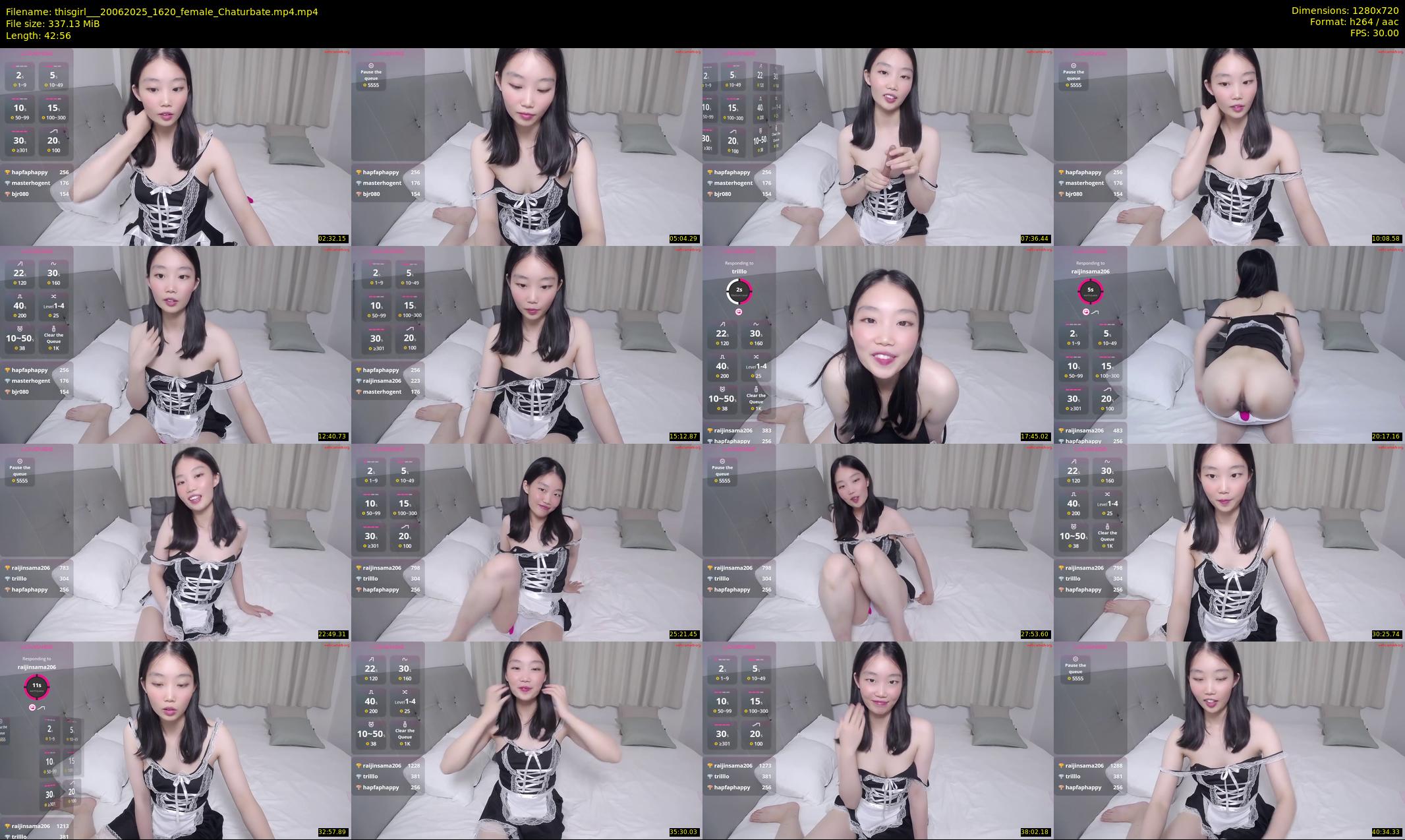 thisgirl__ — 43 minute Chaturbate female cam show recording, 720p, Jun 20, 2025