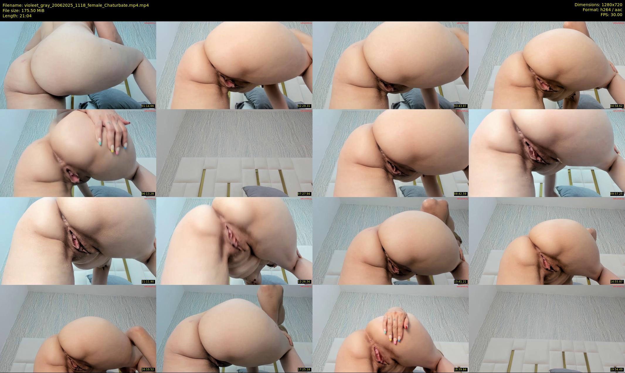violeet_gray — 22 minute Chaturbate female cam show recording, 720p, Jun 20, 2025