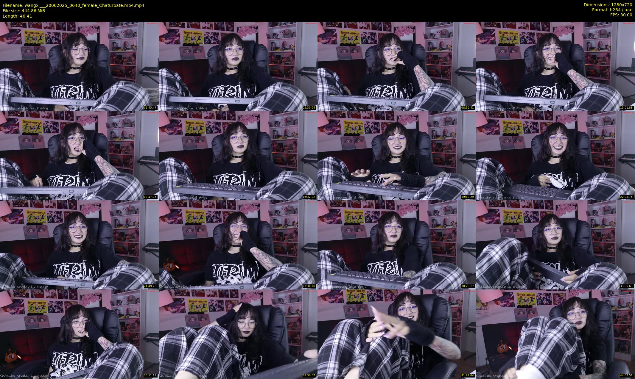 wangxi__ — 47 minute Chaturbate female cam show recording, 720p, Jun 20, 2025