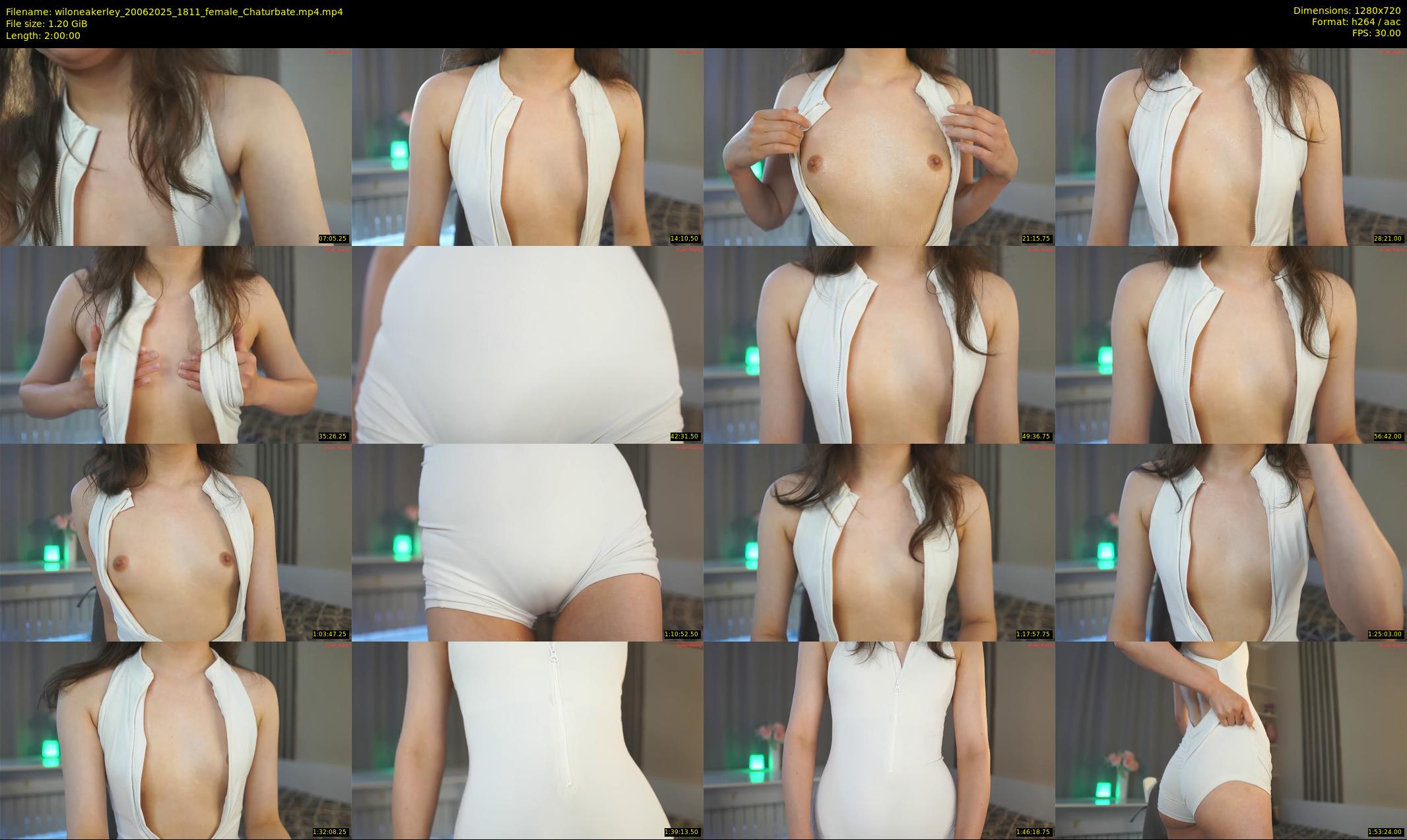 wiloneakerley — 120 minute Chaturbate female cam show recording, 720p, Jun 20, 2025